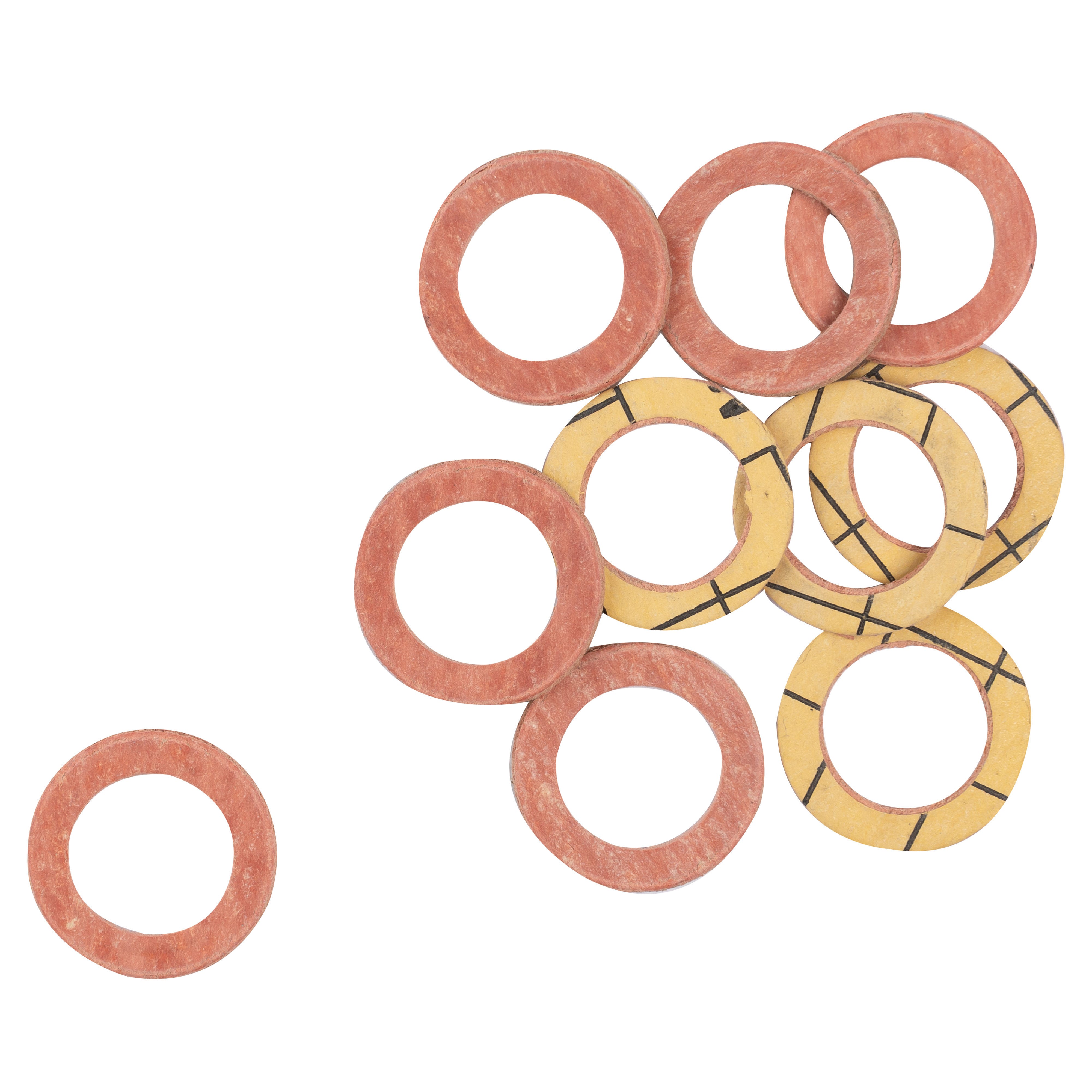 20/10/5 pezzi caccia catapulta borse in pelle microfibra fionda