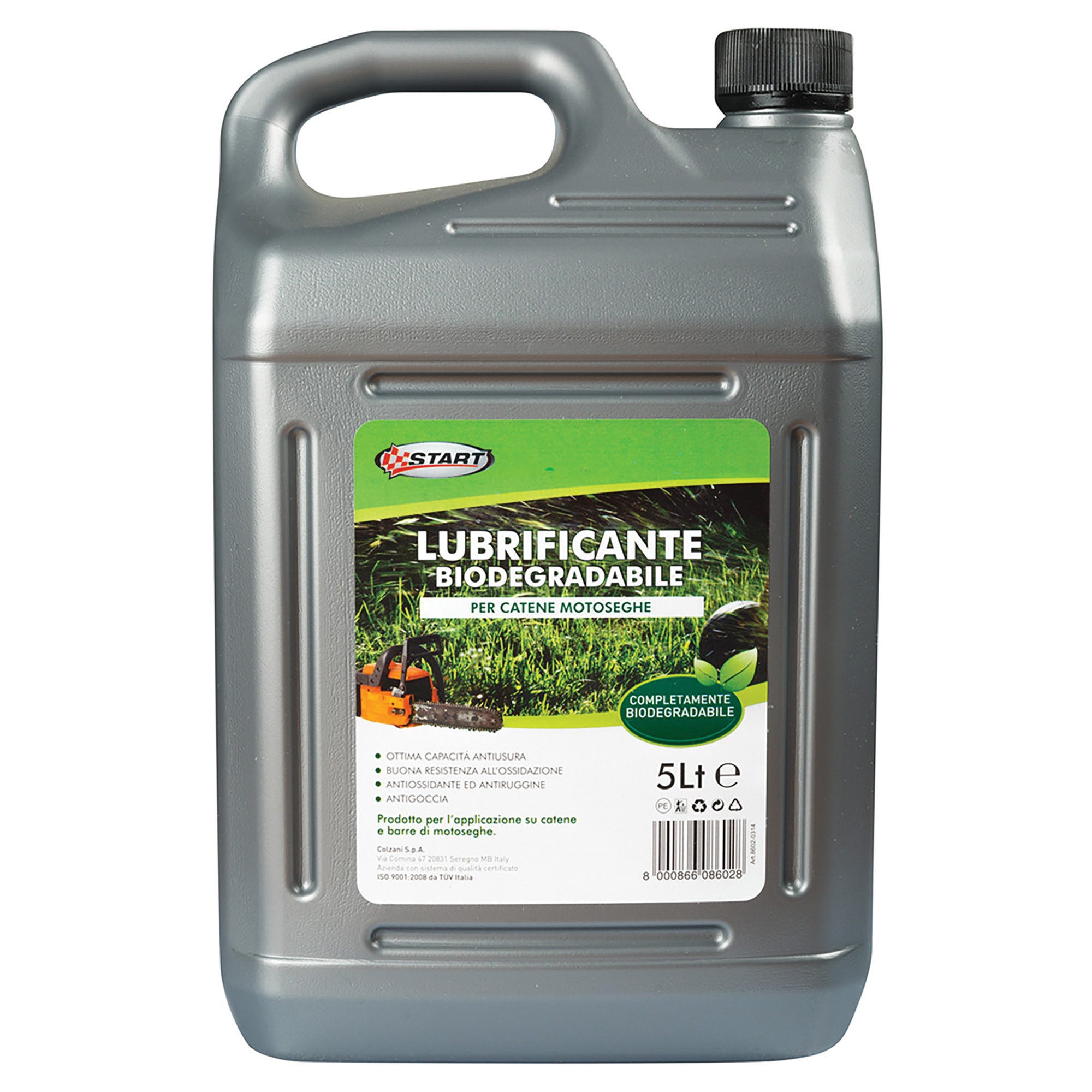 Olio lubrificante catena motosega protettivo Bio