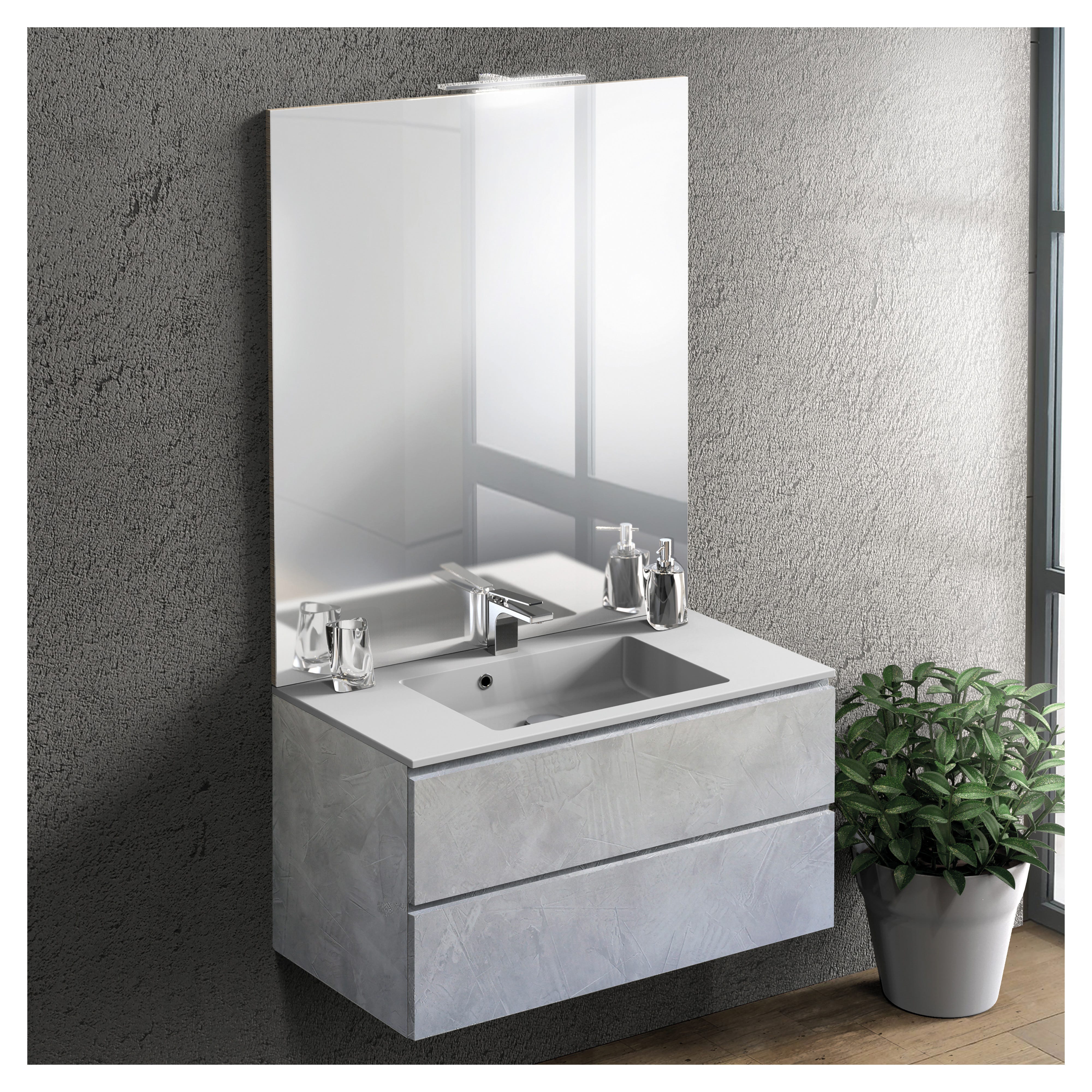 HOGAR24 ES Base rinforzata con 6 gambe metalliche altezza 26 cm, rivestimento 3D colore beige + 4 valvole di traspirazione, 120 x 180 cm