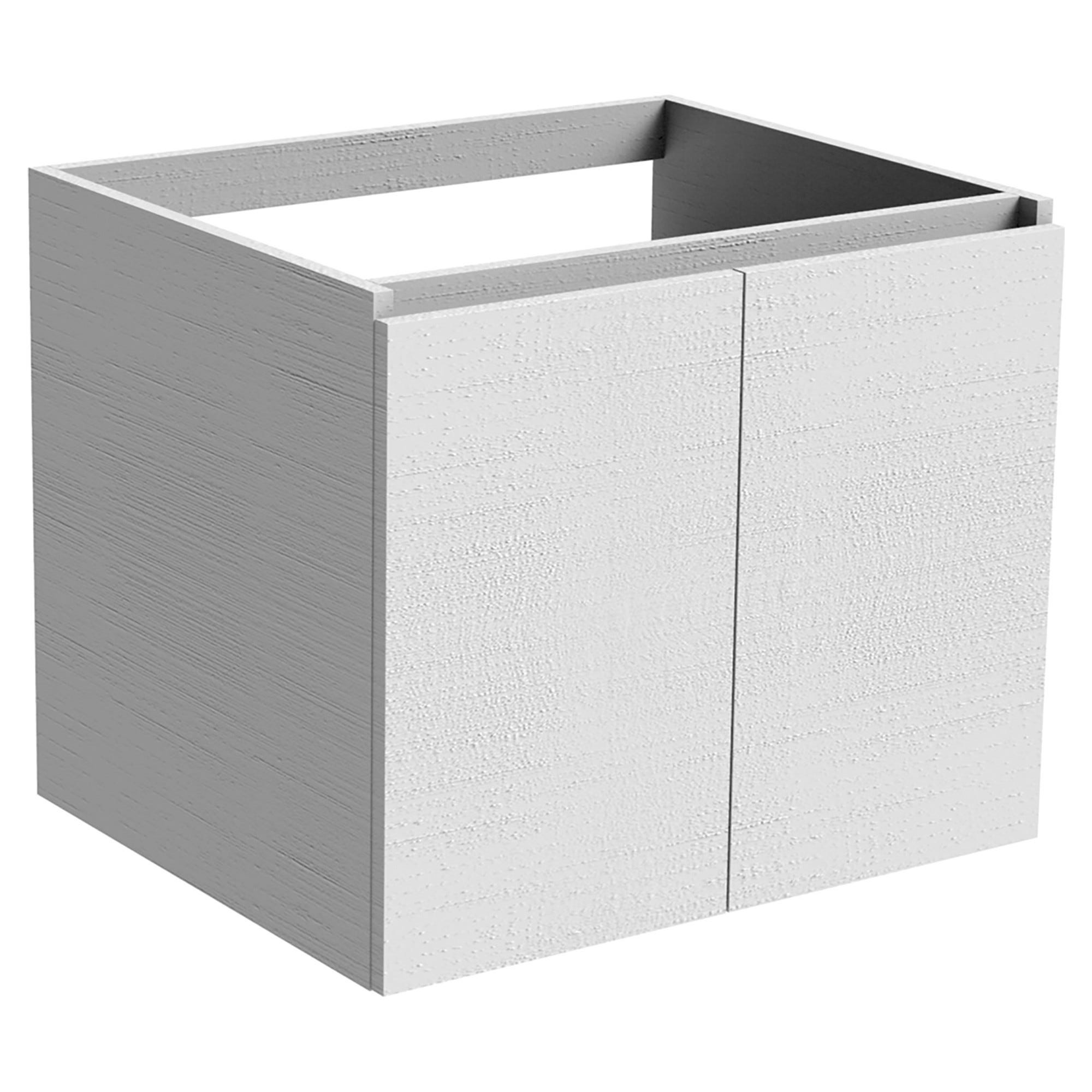 Drops moduli decorativi in legno e pvc bianco 98x98 cm