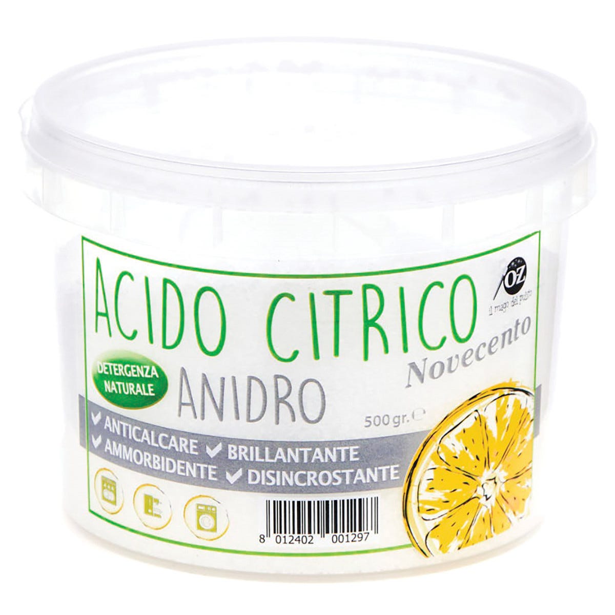 Ácido cítrico 500 gramos