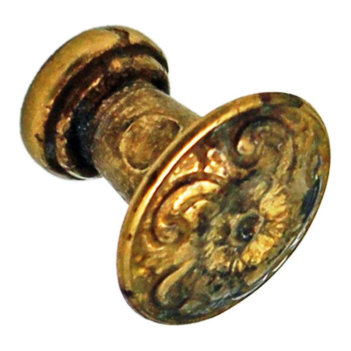 Pomello In Ottone Zigrinato | Diametro 40 Mm Con Filetto 10 Mm | Per Mobili E Cassetti - Foto 12