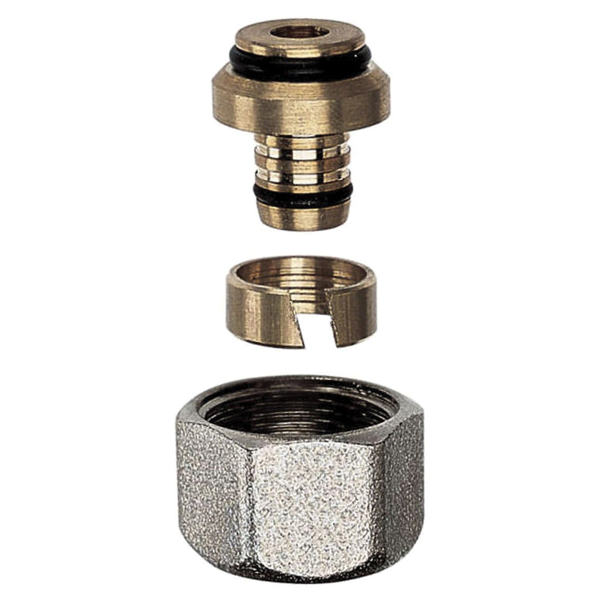 Adattatore compatto 16x16 per tubo rame Giacomini R178X018