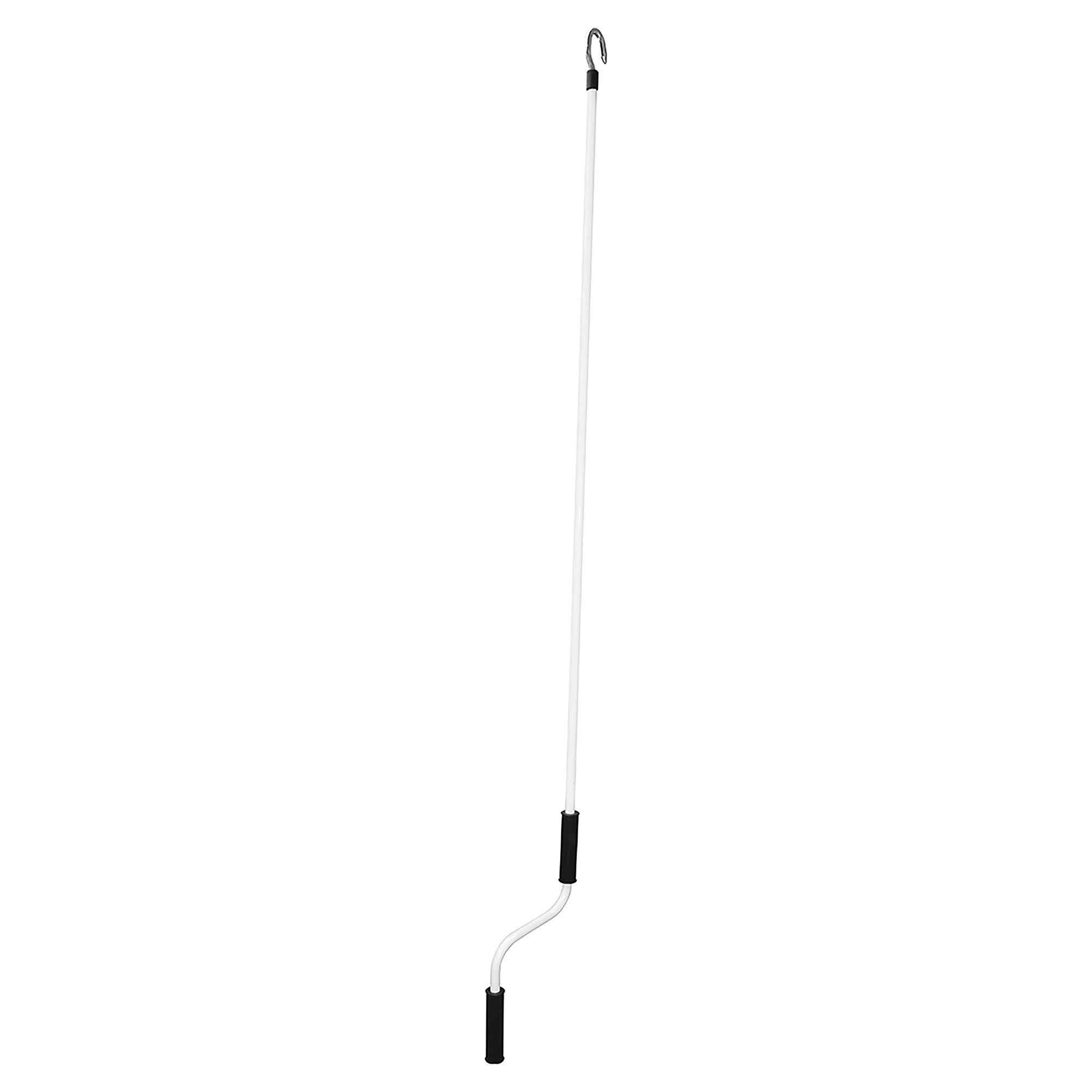 Ivilon Bastone decorativo per tende da finestra, con terminali quadrati intagliati, 3,8 cm, da 72 a 365,8 cm, nichel satinato