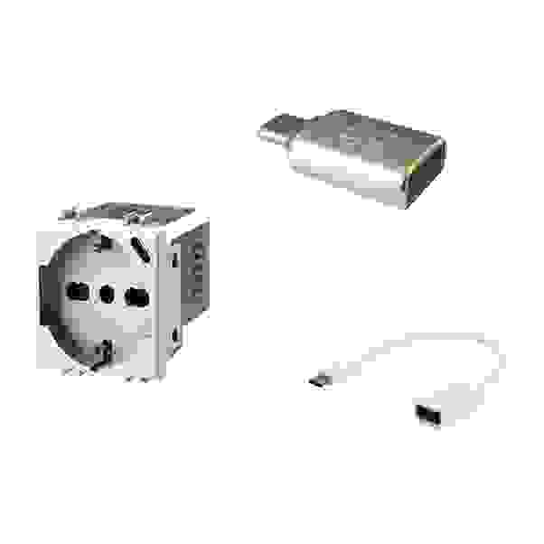 Cavo Dati Adattatore USB 2.0 Mini USB | Compatibile Con Toshiba Camileo S10 E Fotocamere - 4