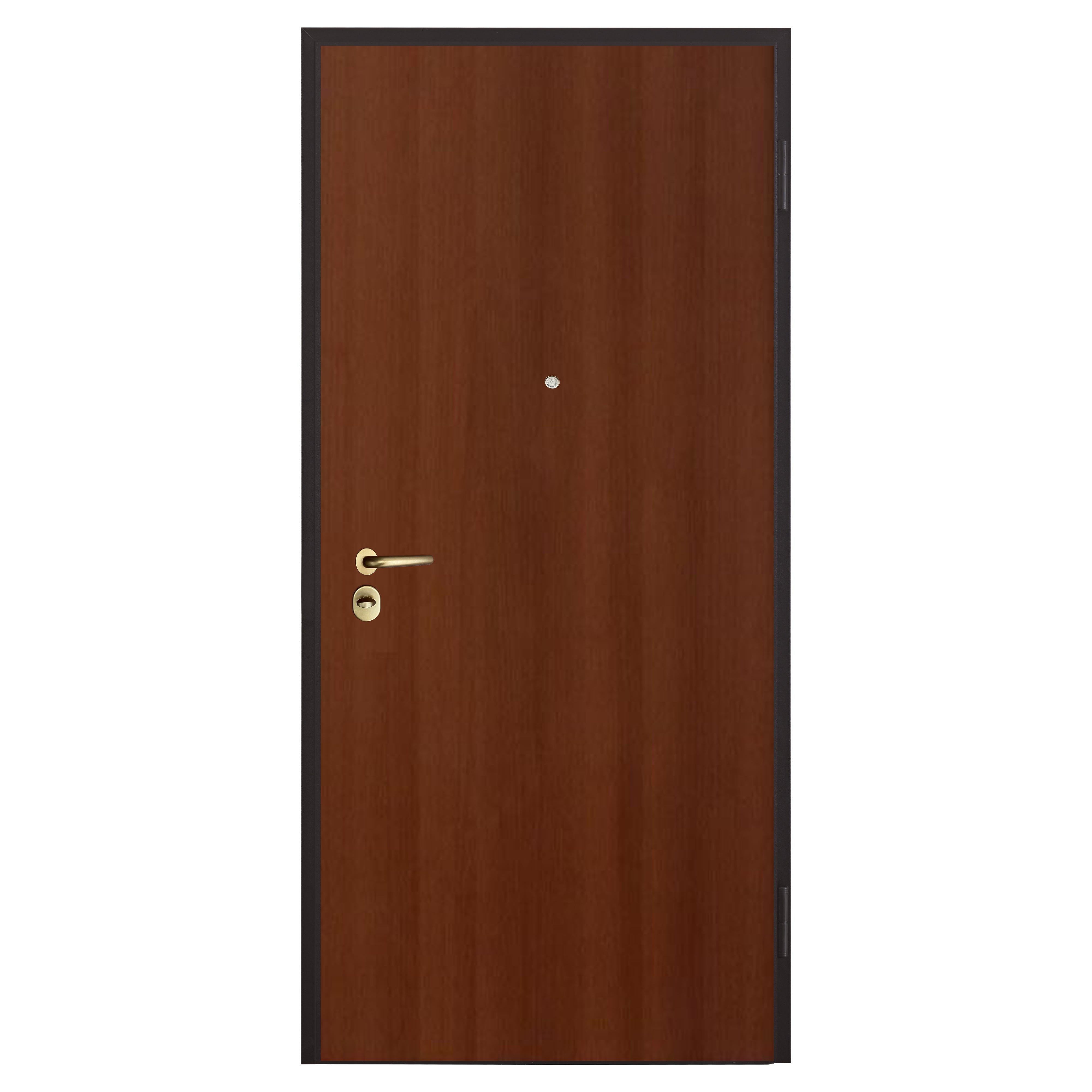 Porta Blindata Ingresso 90x210 Cm - Colore Tanganica, Apertura A Sinistra, Classe 3 Sicurezza