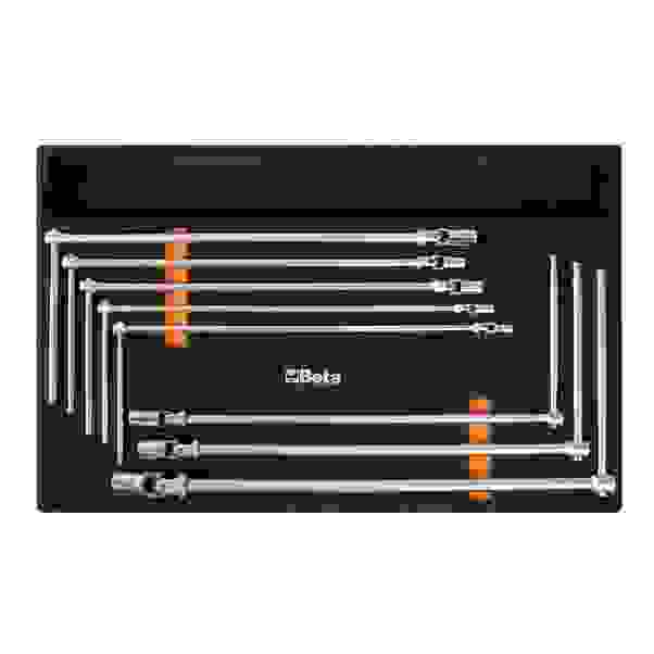 MODULO TERMOFORMATO SOFT BETA M63 CON 8 CHIAVI A T BUSSOLA PER