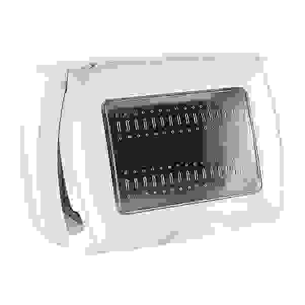 Legrand 776203 - Placca Copriforo 3 Moduli Bianca Per Serie Creo - 2