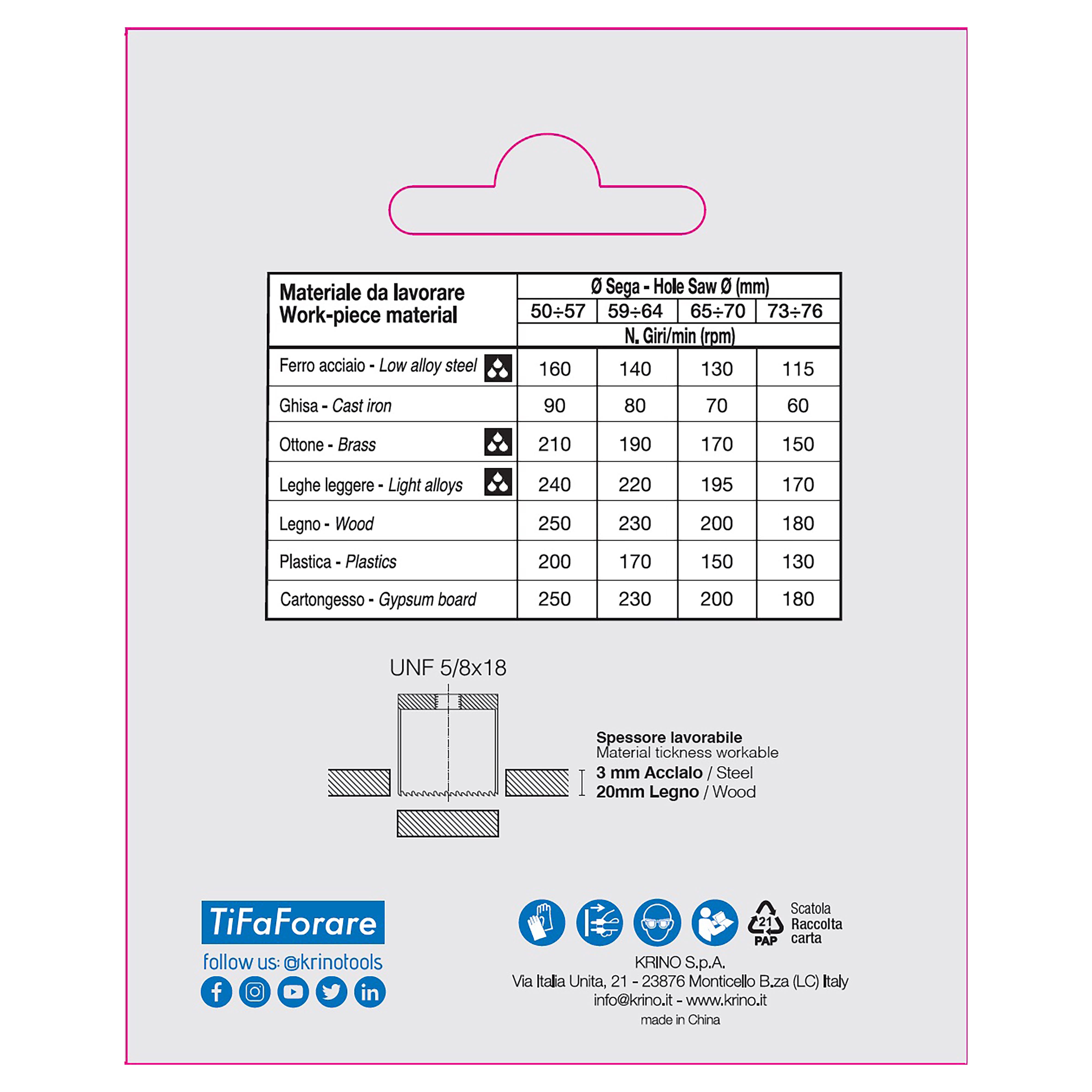 Maschio Per Filettatura Vatton In Acciaio HSS M3 X 0,5 Mm - Foto 12