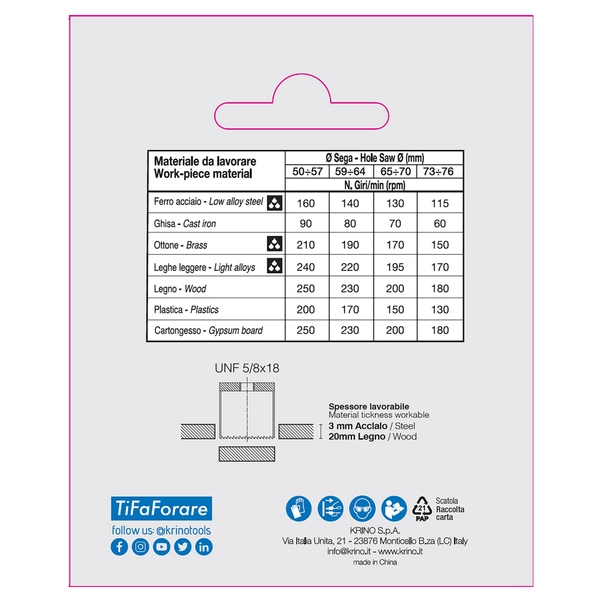 Maschio Per Filettatura Vatton In Acciaio HSS M3 X 0,5 Mm - Foto 12