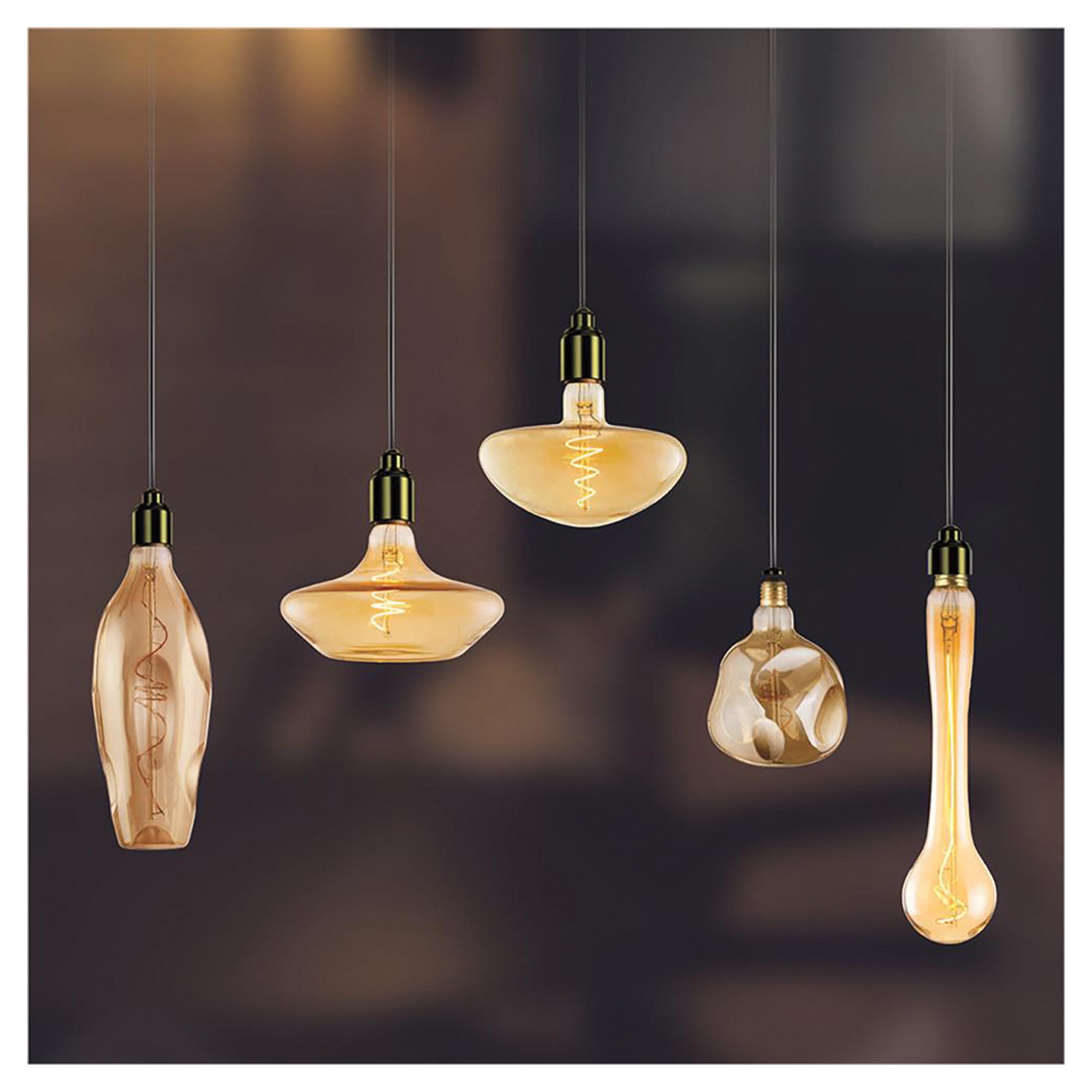 Lampadina LED Vintage Edison 4W 2700K E27 - Luce Calda Decorativa Per Bar, Casa, Hotel