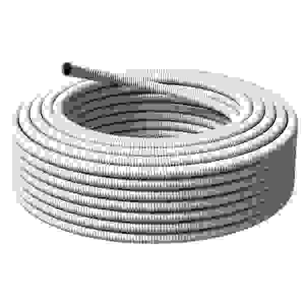GUAINA SPIRALATA EFI IN PVC 16 mm LUNGHEZZA 10 m FLESSIBILE COLORE GRIGIO