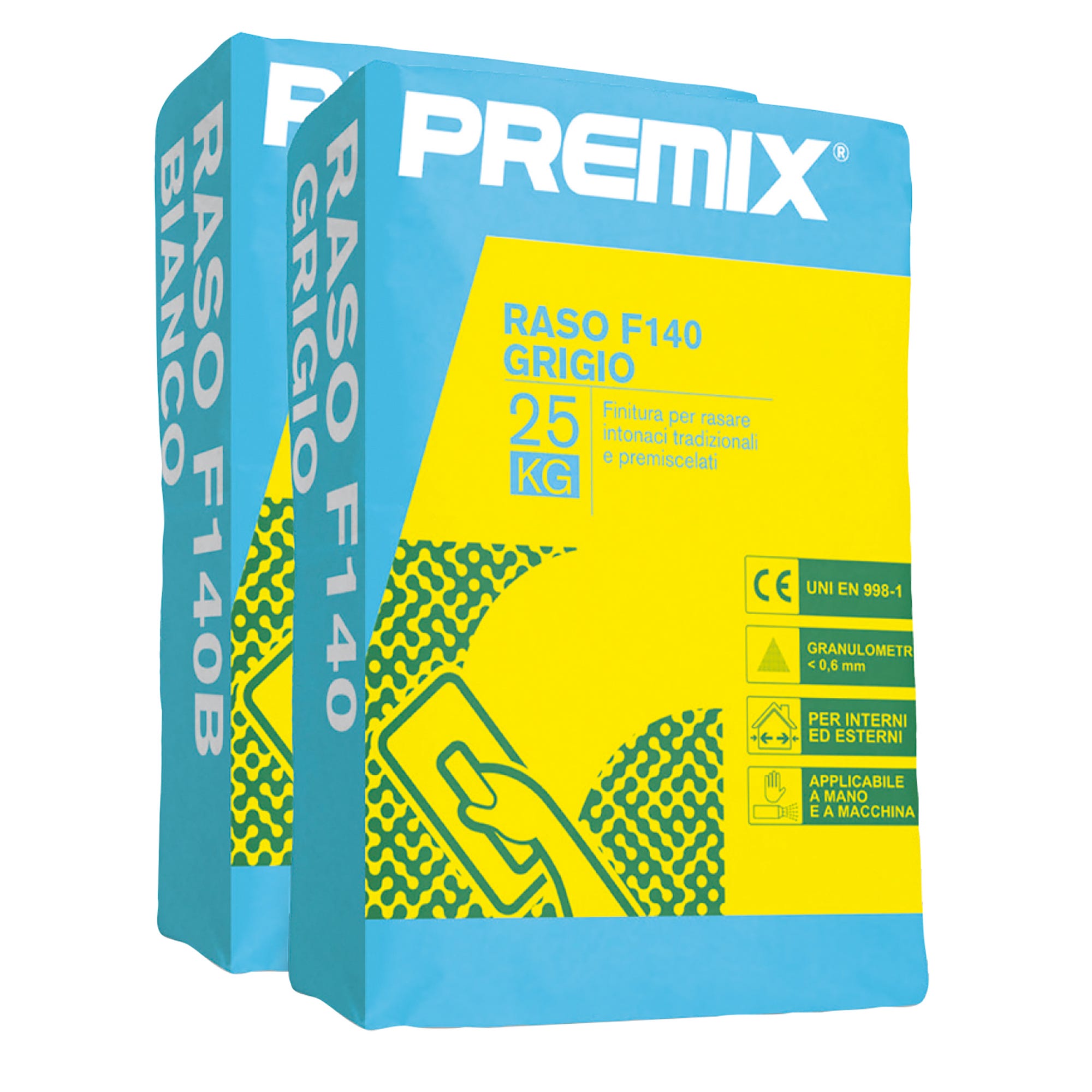 RASANTE RASOBUILD GRANELLO BIANCO FINITURA INTONACO CIVILE PER INTERNO