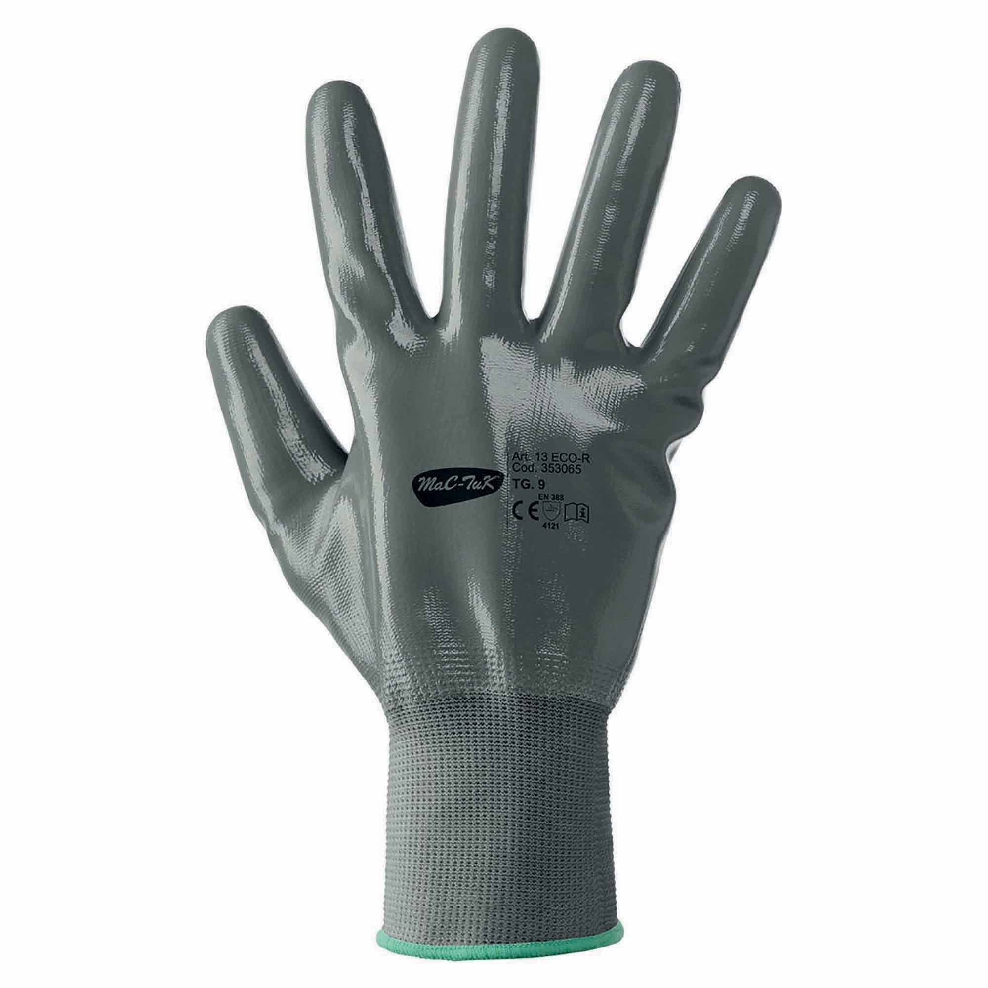 Guanto in nylon + poliestere spalmato in schiuma di nitrile FOAM EDIS