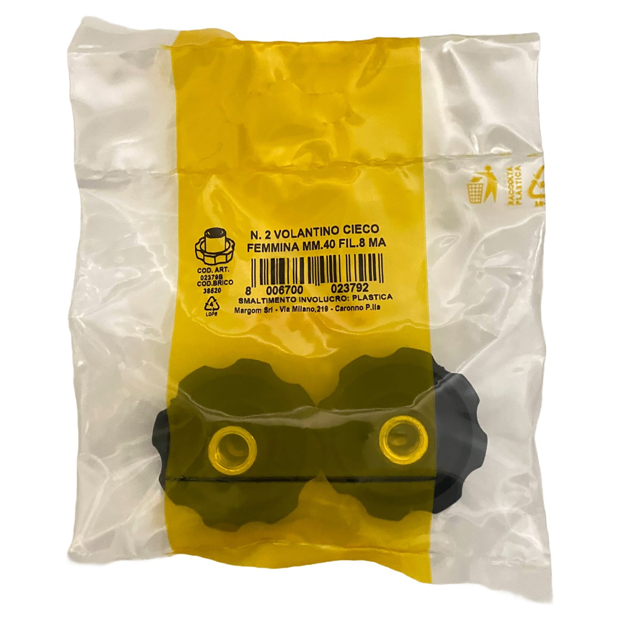 6 Pezzi Manopole A Farfalla QUARKZMAN - Vite M4 X 35mm In Acciaio Inox 304 Per Serraggio Manuale, Bianco