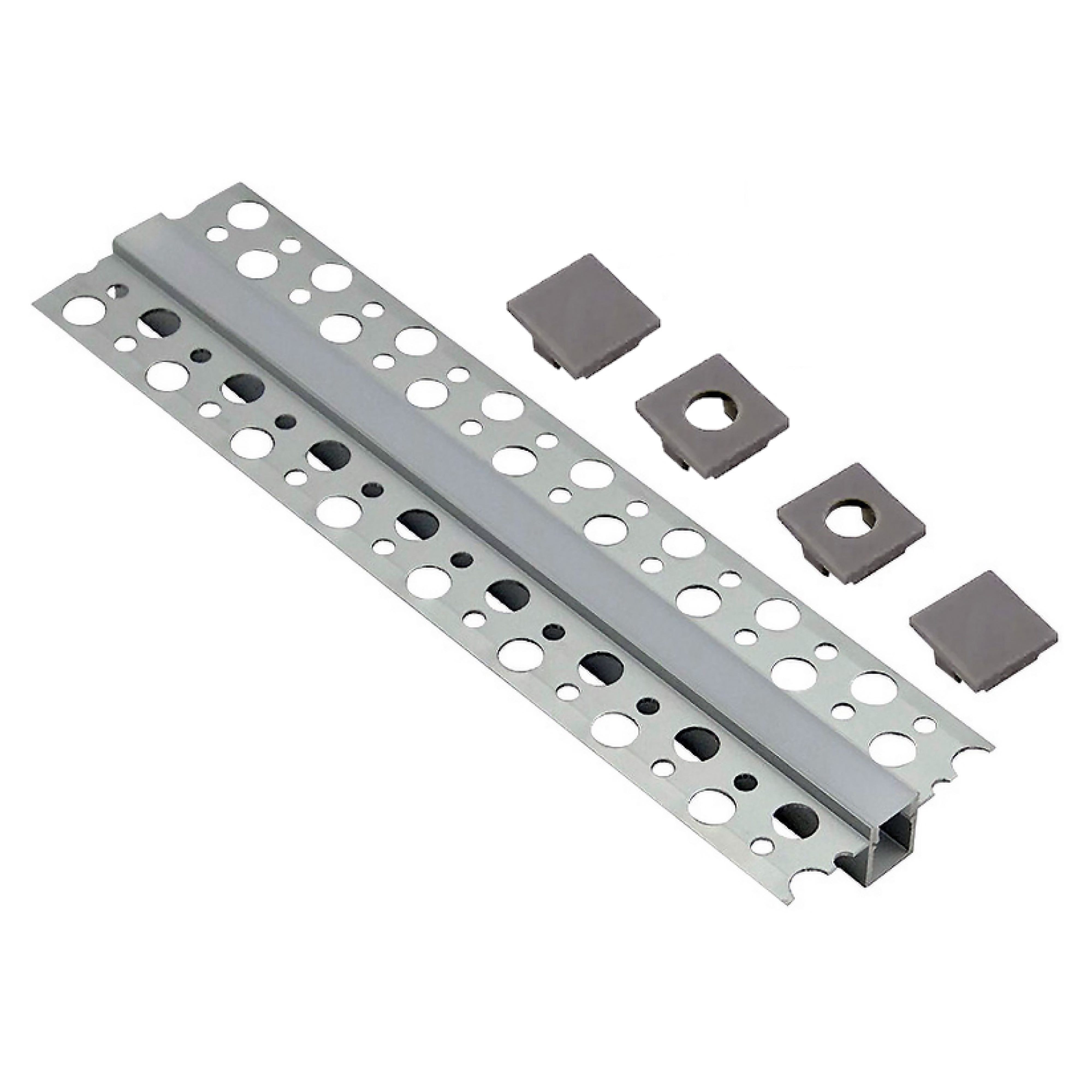 CONFENZIONE 20 PEZZI CLIPS GANCI DI FISSAGGIO PER STRIP LED 11MM