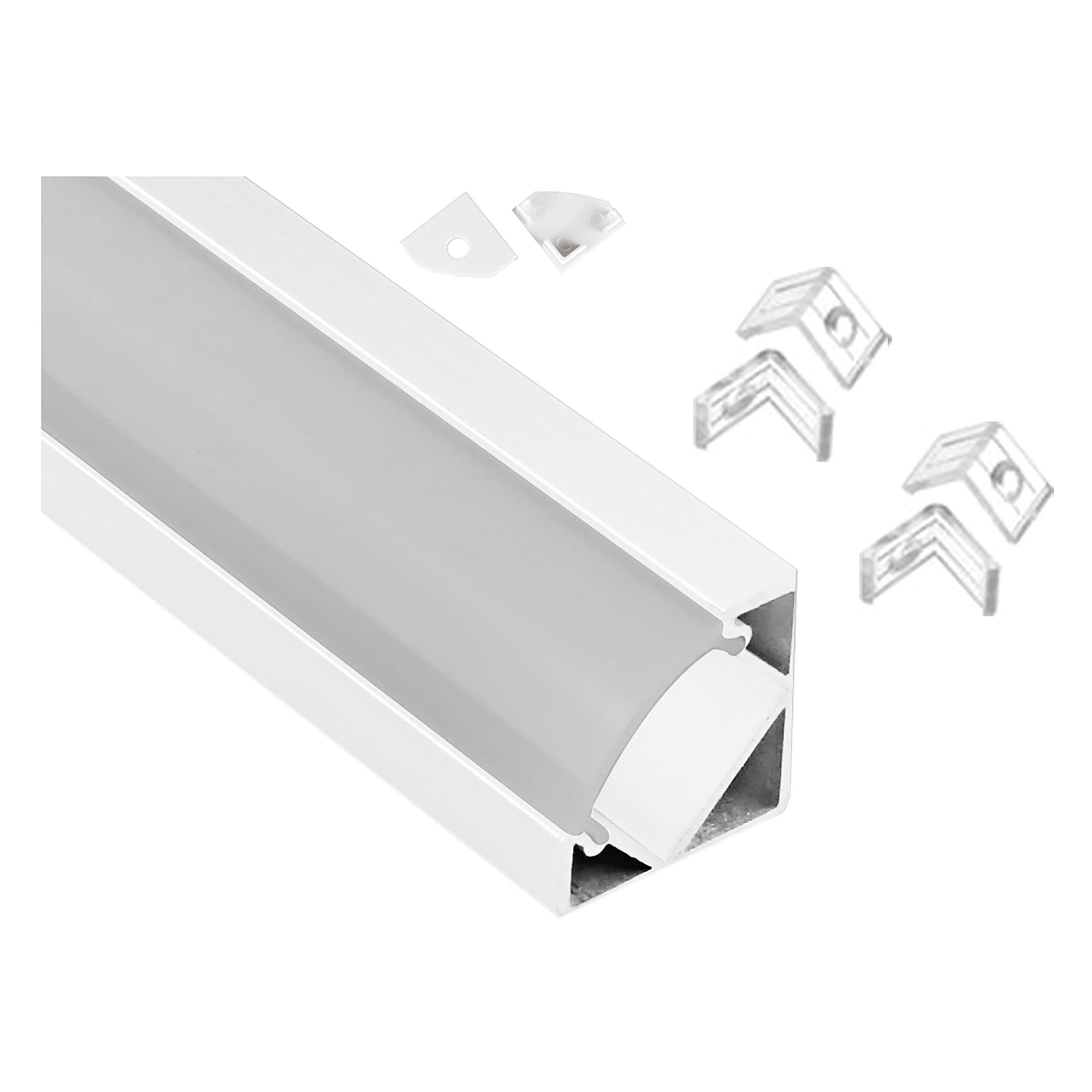 PATIKIL Clip per Strisce LED, Confezione da 30 Supporti di