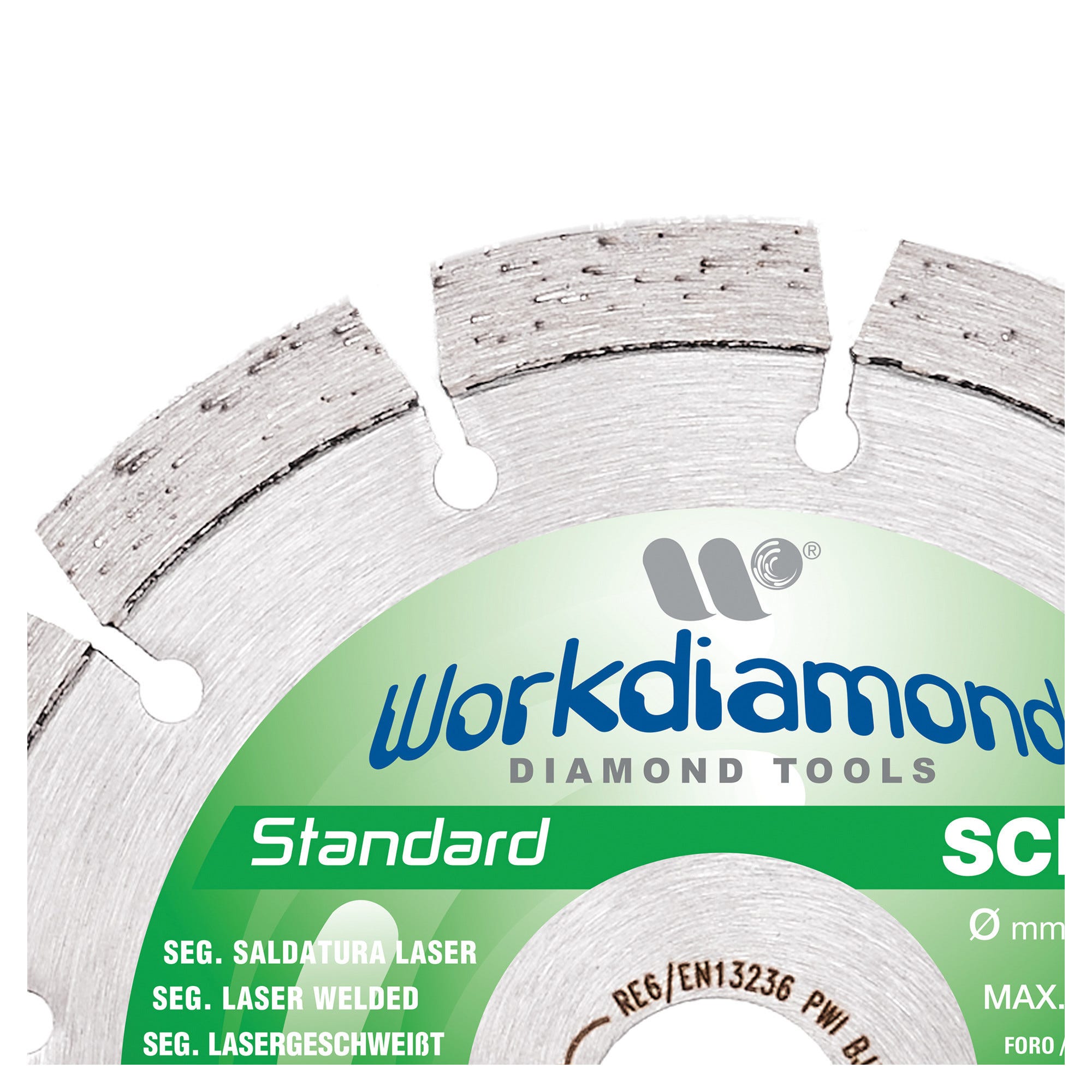 Disco Diamantato Turbo PRODIAMANT 180 Mm – Altezza Segmento 12 Mm, Foro 22,23 Mm, Per Calcestruzzo E Muratura, Taglio A Secco E Umido