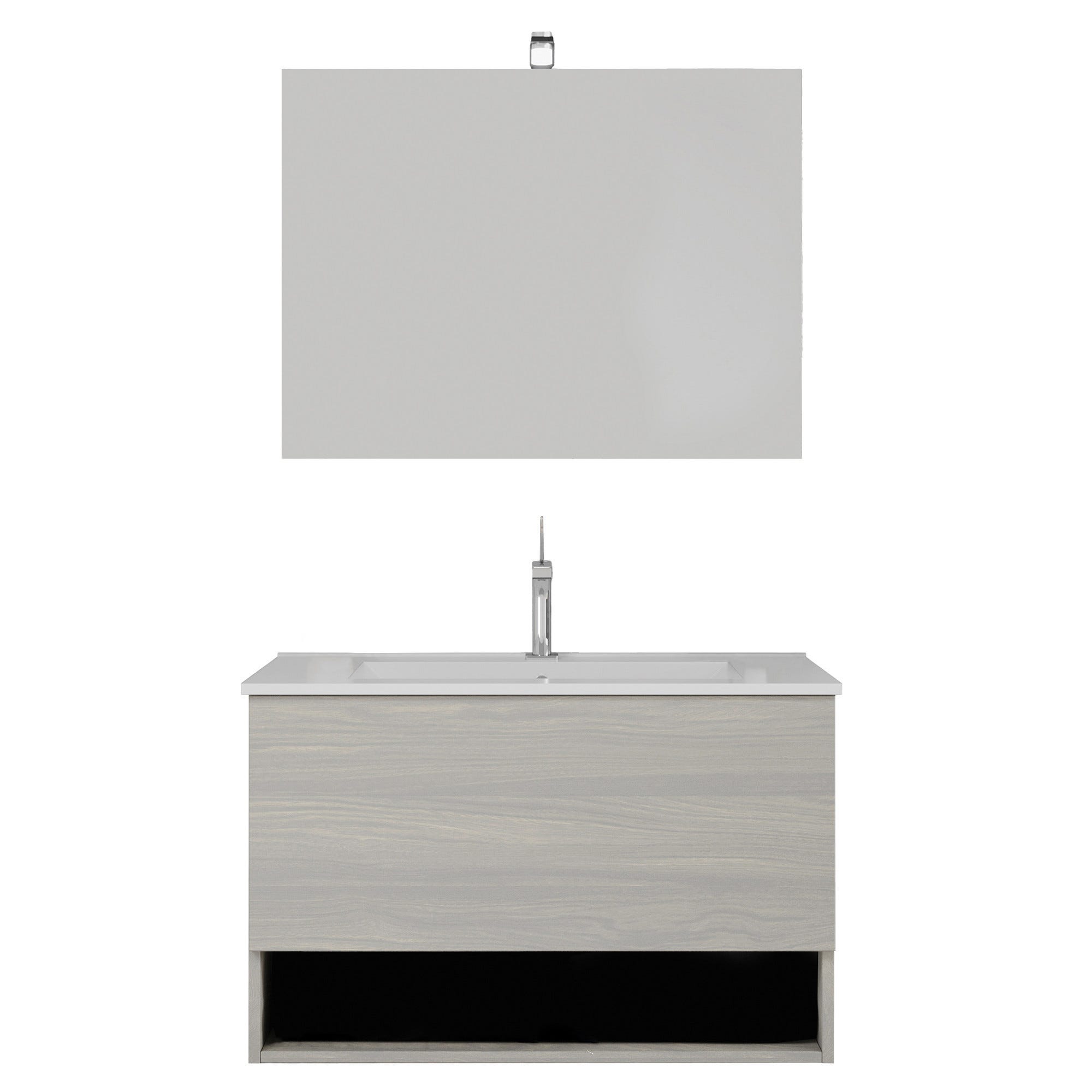 Villeroy & Boch Subway 3.0 mobile con lavamani, 1 anta talpa, lavabo
