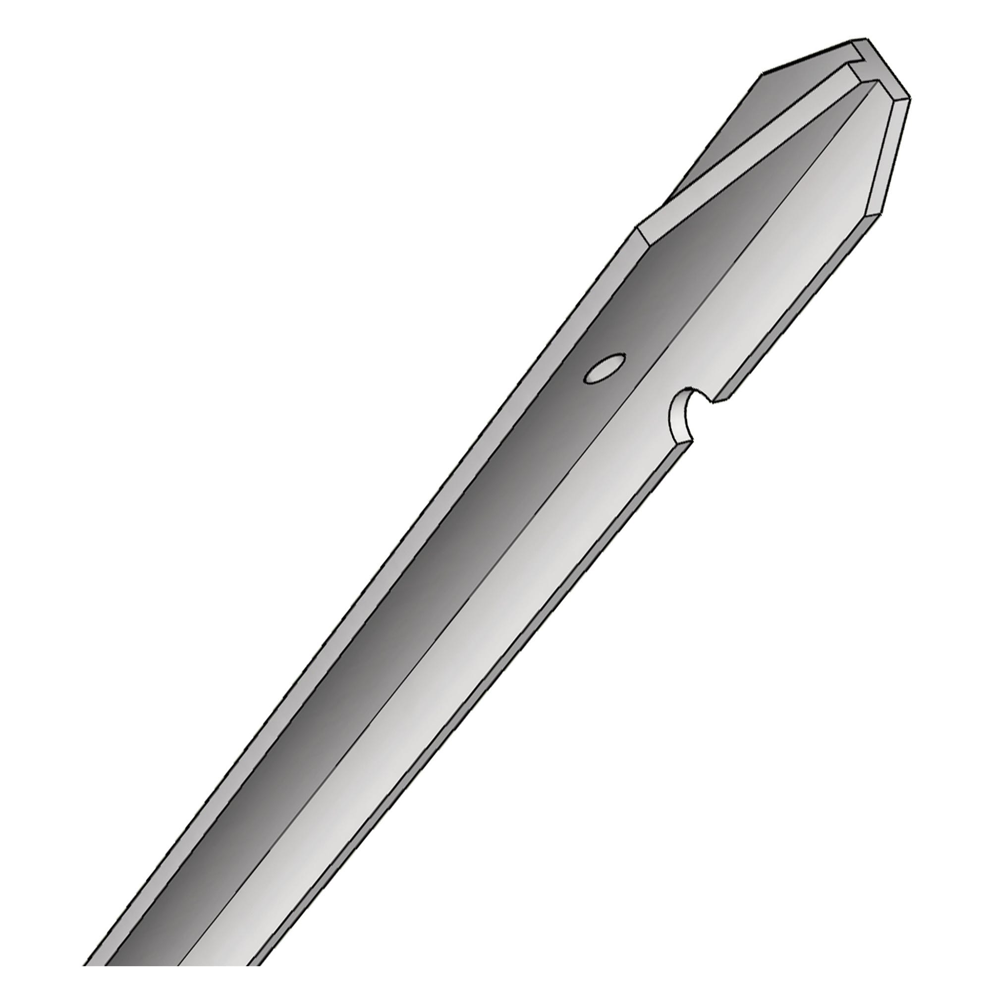 Italfence Set 5 Pali A T Zincati 30x30x3mm – Altezza 225 Cm, Per Recinzioni Residenziali E Agricole