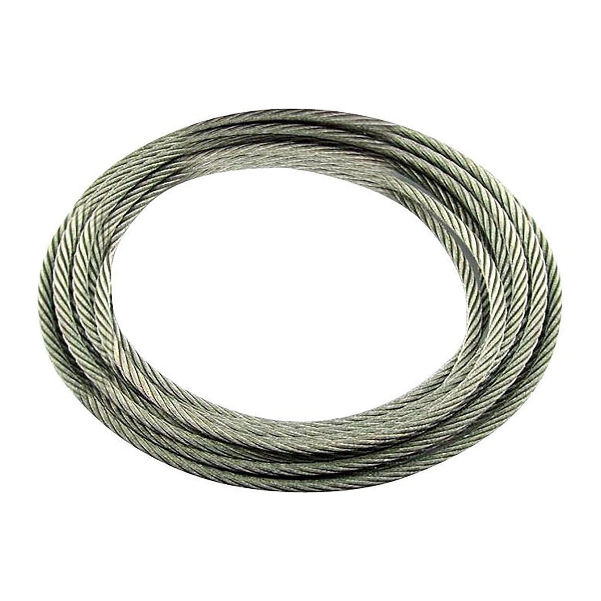 Terminale Per Fune In Acciaio Inox AISI 316 - Per Fune Da 6 Mm, Con Grani Di Fissaggio E Filetto M6