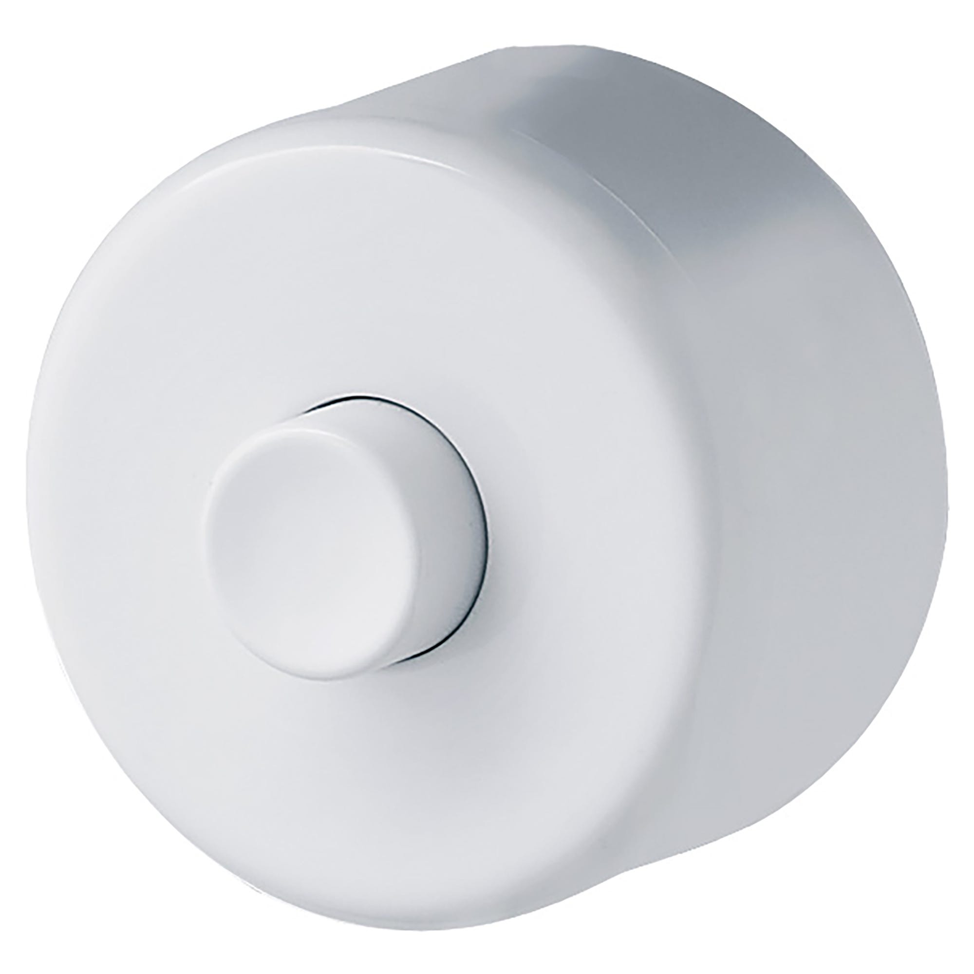 Riflettore tondo con vite da fissare su veicoli 60mm in PMMA bianco