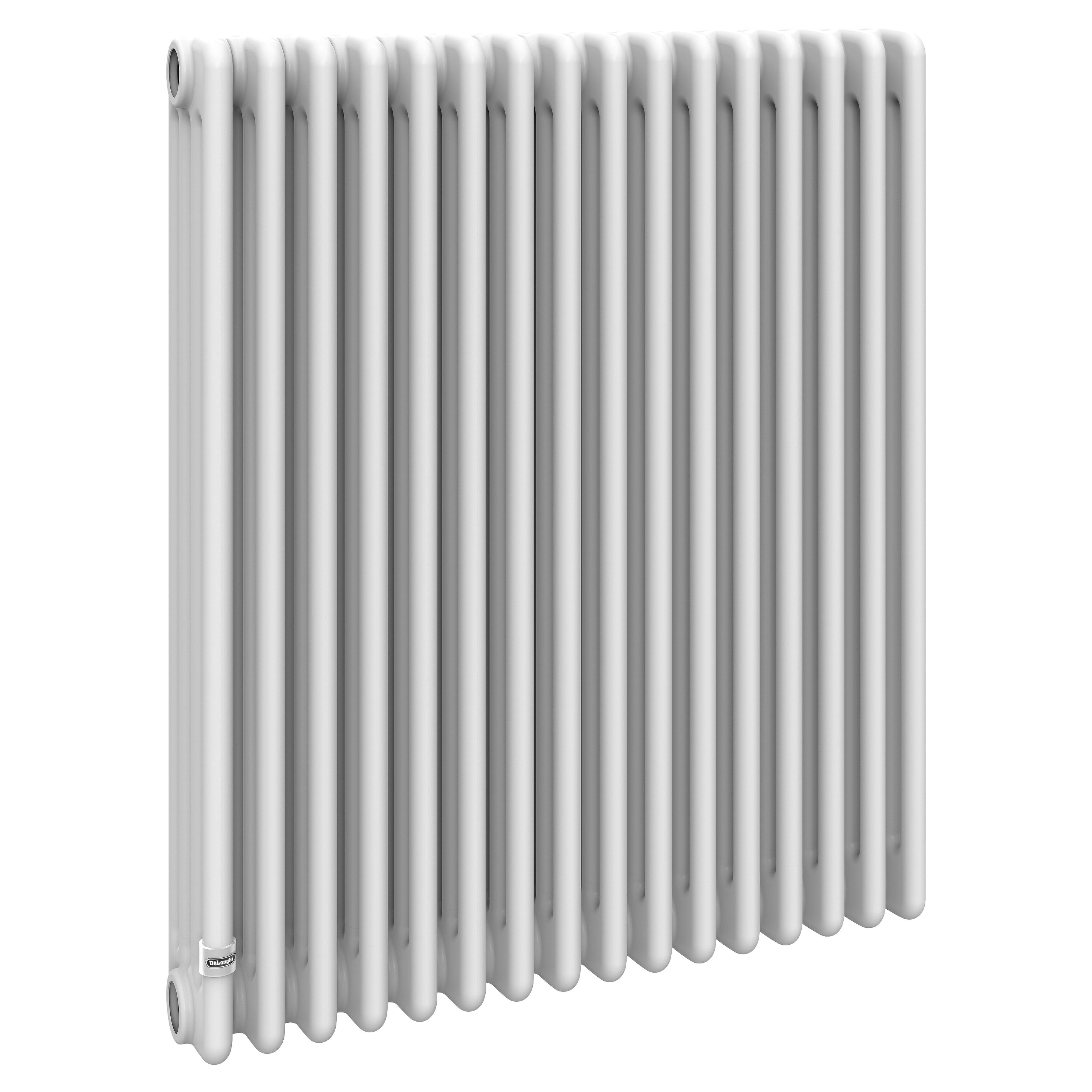 RADIATORE ACCIAIO DE LONGHI TUBOLARE 4 COLONNE 16 ELEMENTI H 900 ...