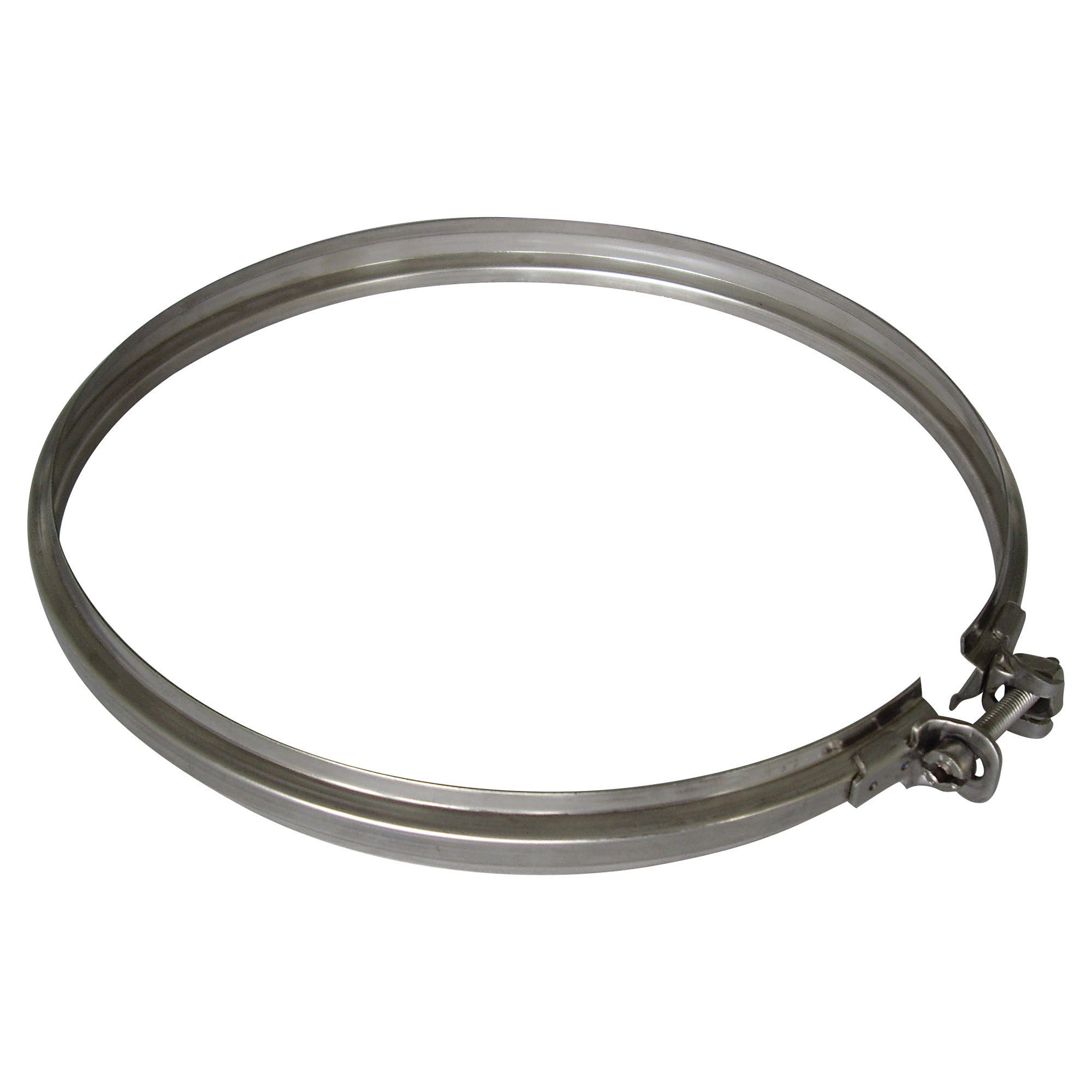 ISPINNER Confezione Da 2 Fascette Stringitubo A T In Acciaio Inox 64-71 Mm - Per Tubo Da 5,7 Cm, Morsetti Regolabili A Prova Di Perdite