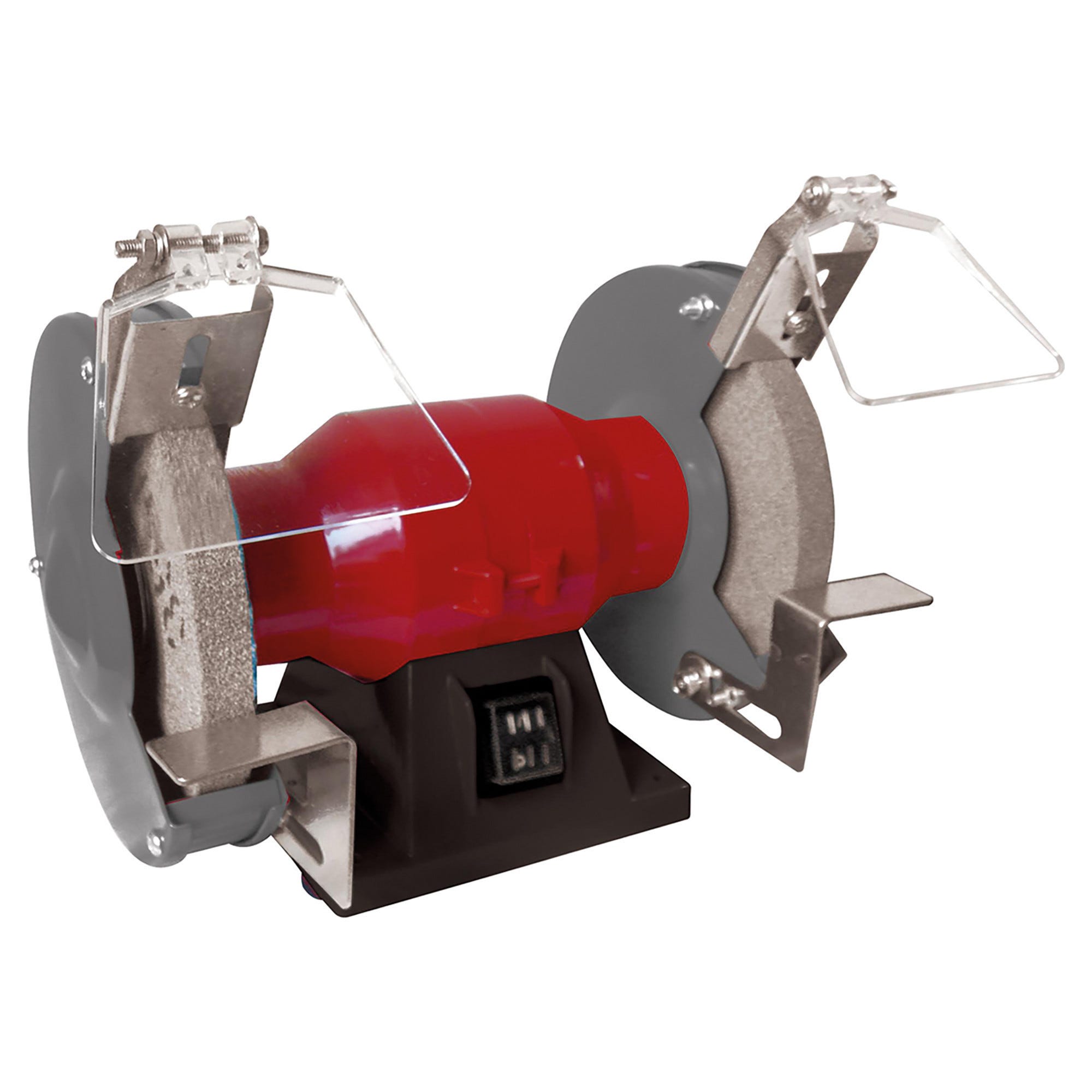 MOLA DA BANCO 150 W 2 DISCHI 150 mm 2960 giri/min DIMENSIONE MOLA