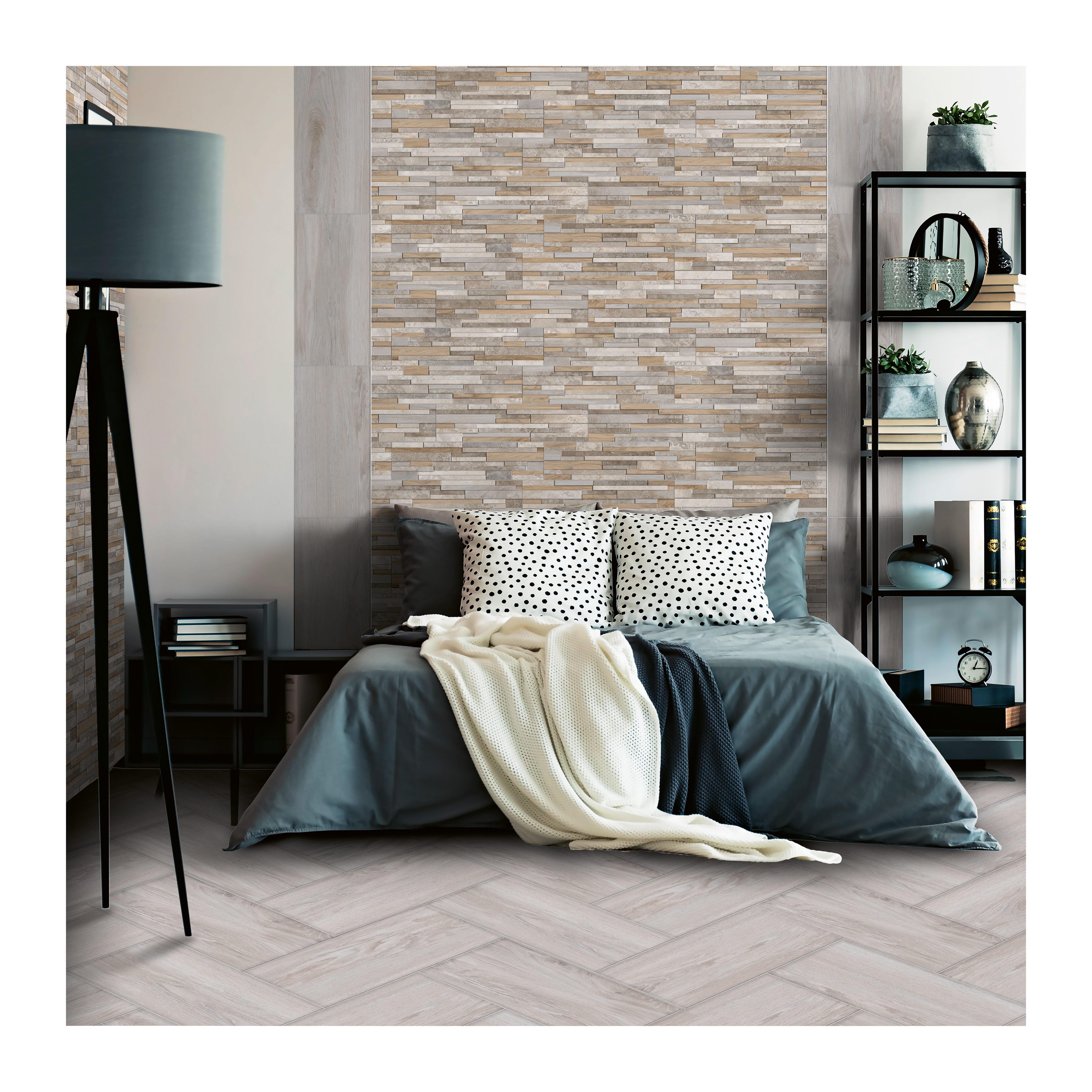PLACCHETTA MURO LEGNO MIX 17x62x0,8 cm GRES PORCELLANATO