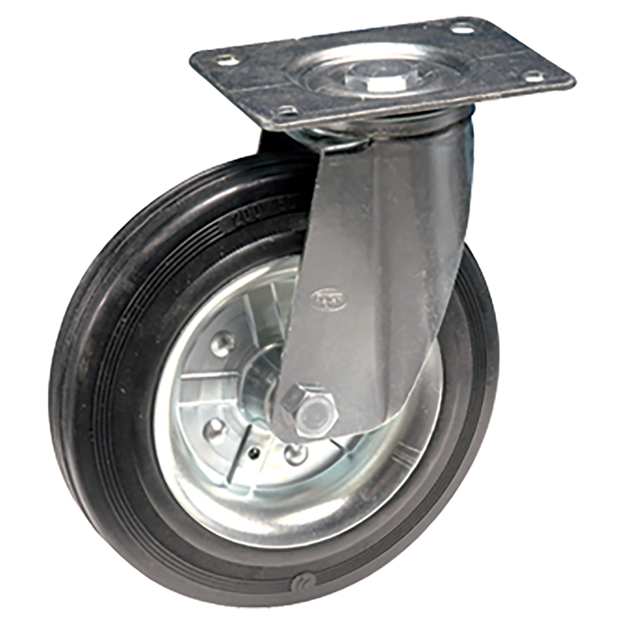Ruote Universali FITUEYES Da 80 Kg Con Filettatura M8 – Set Da 4, Rotazione 360° E Freno Per Mobili E Supporti TV