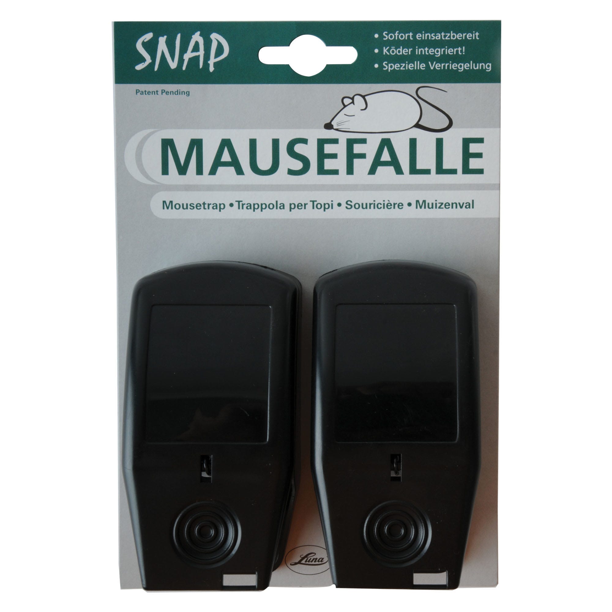 MAXI TRAPPOLE COLLANTI PROTEMAX PER TOPI PRONTE ALL'USO 2 PEZZI