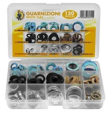 Guarnizioni Idrobric Per Acqua Potabile 3/8 - 10 Pezzi Omologate WRC - Foto 13