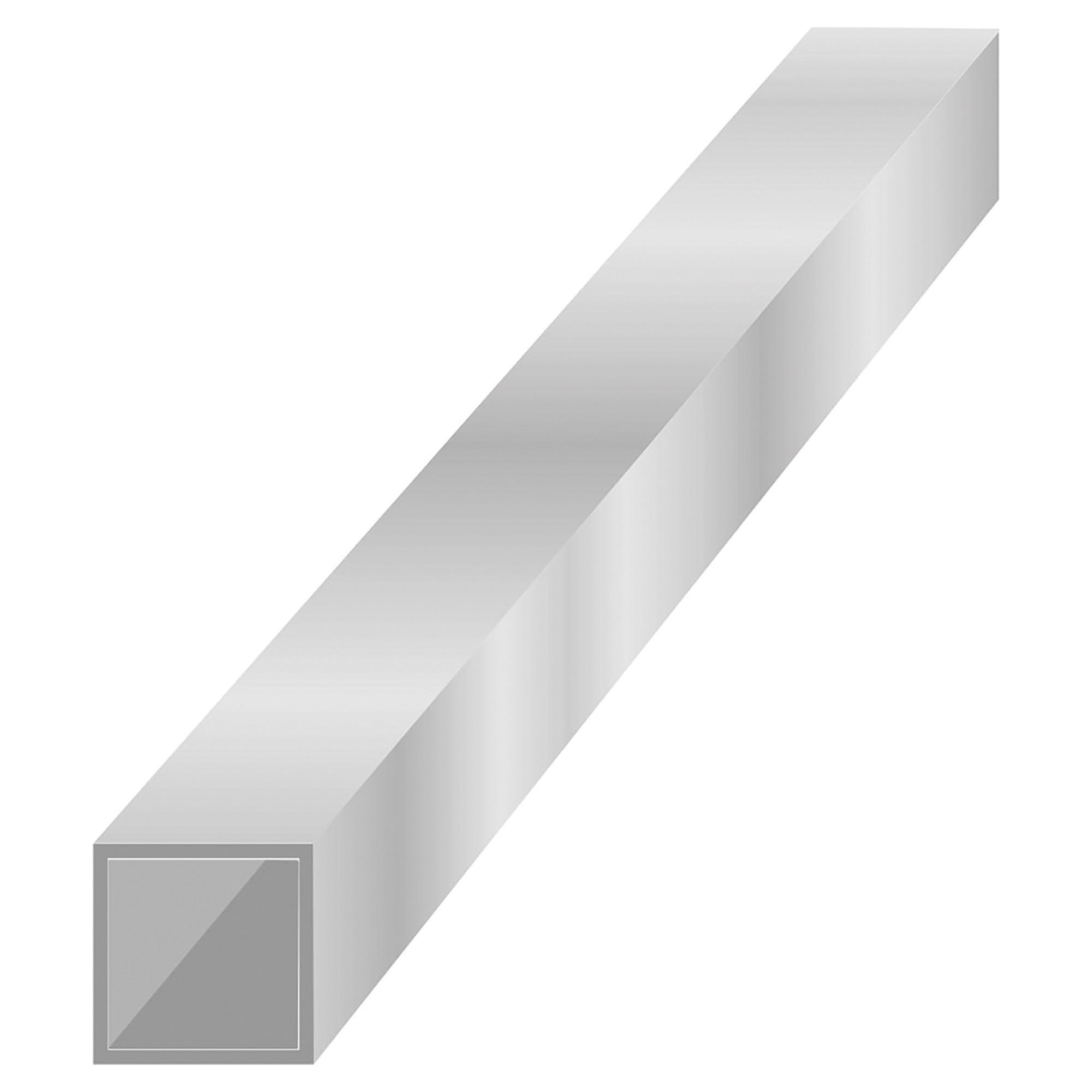 Tubo Rettangolare In Acciaio S235JR, 60x40x3 Mm, Lunghezza 1500 Mm, Nero, Saldato EN 10219 - 4