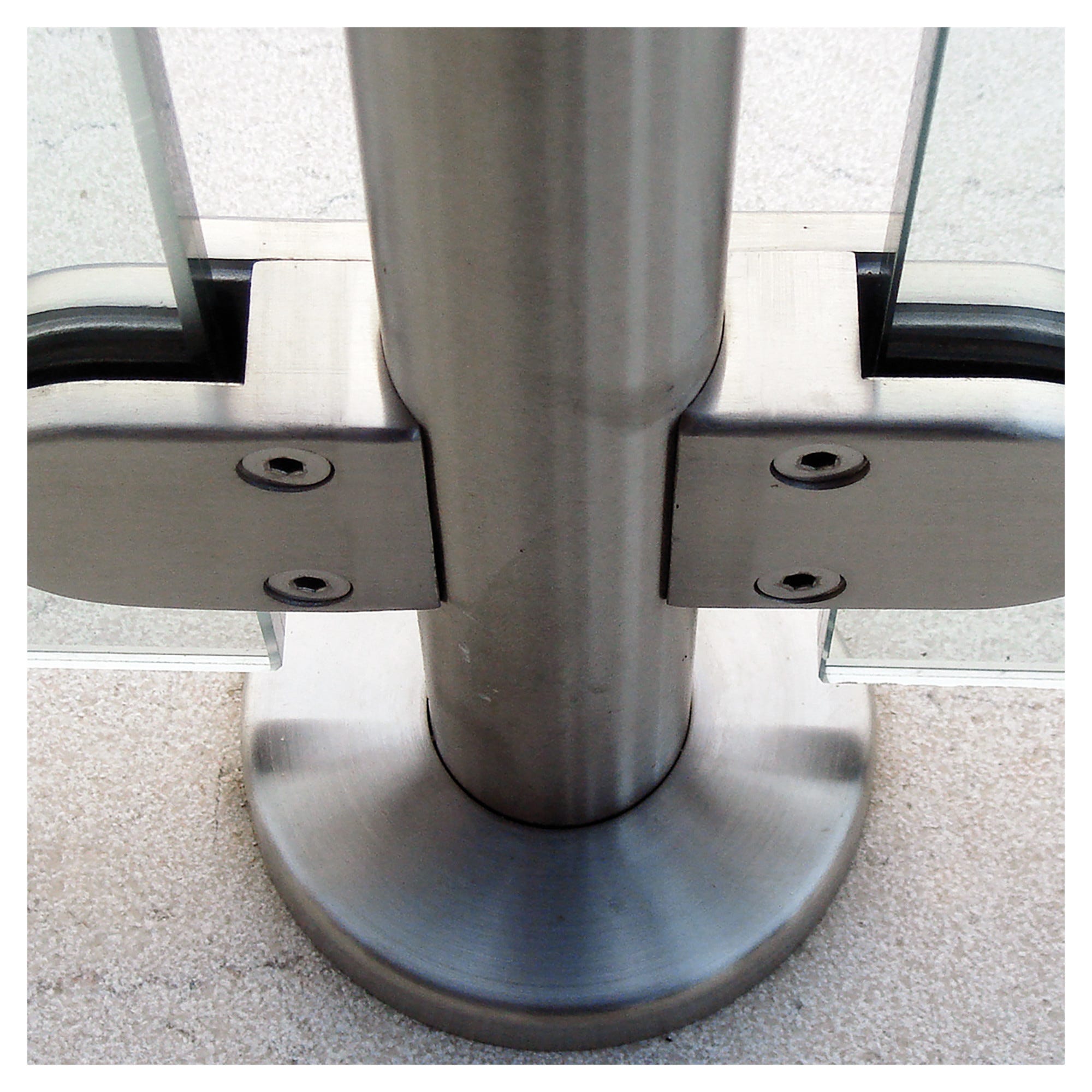 Rosetta Copertura INOX AISI 304 Per Fori Grandi - Diametro 33,7mm, Base 85mm - Foto 9