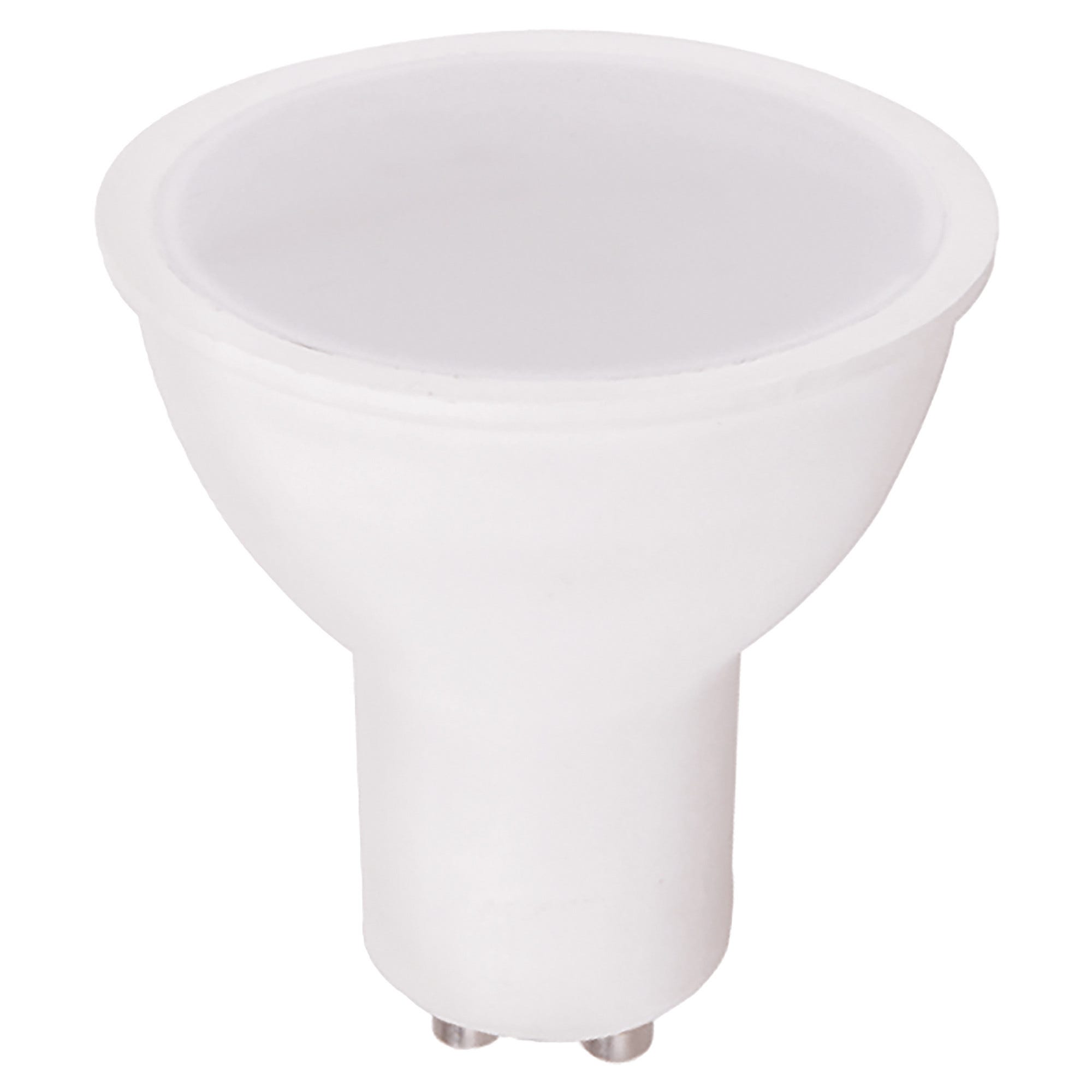 Faretto LED GU10 8W 120° | Luce Fredda 6000°K | Equivalente A 60W | Risparmio Energetico | 220V