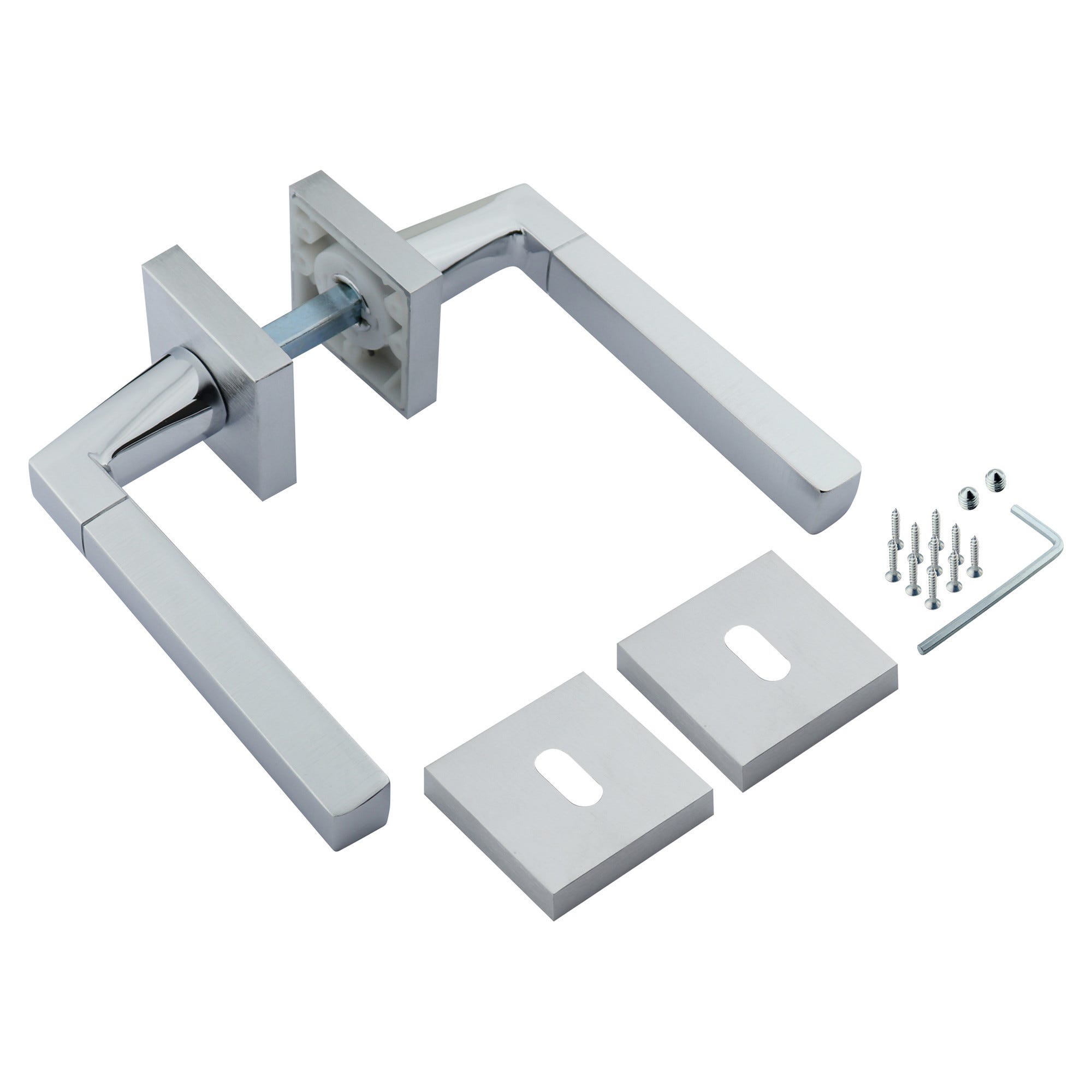 Maniglia Di Sicurezza Kibath 30 Cm In Acciaio Inox 304 – Barra Per Disabili Con 6 Punti Ancoraggio Cromata - 2