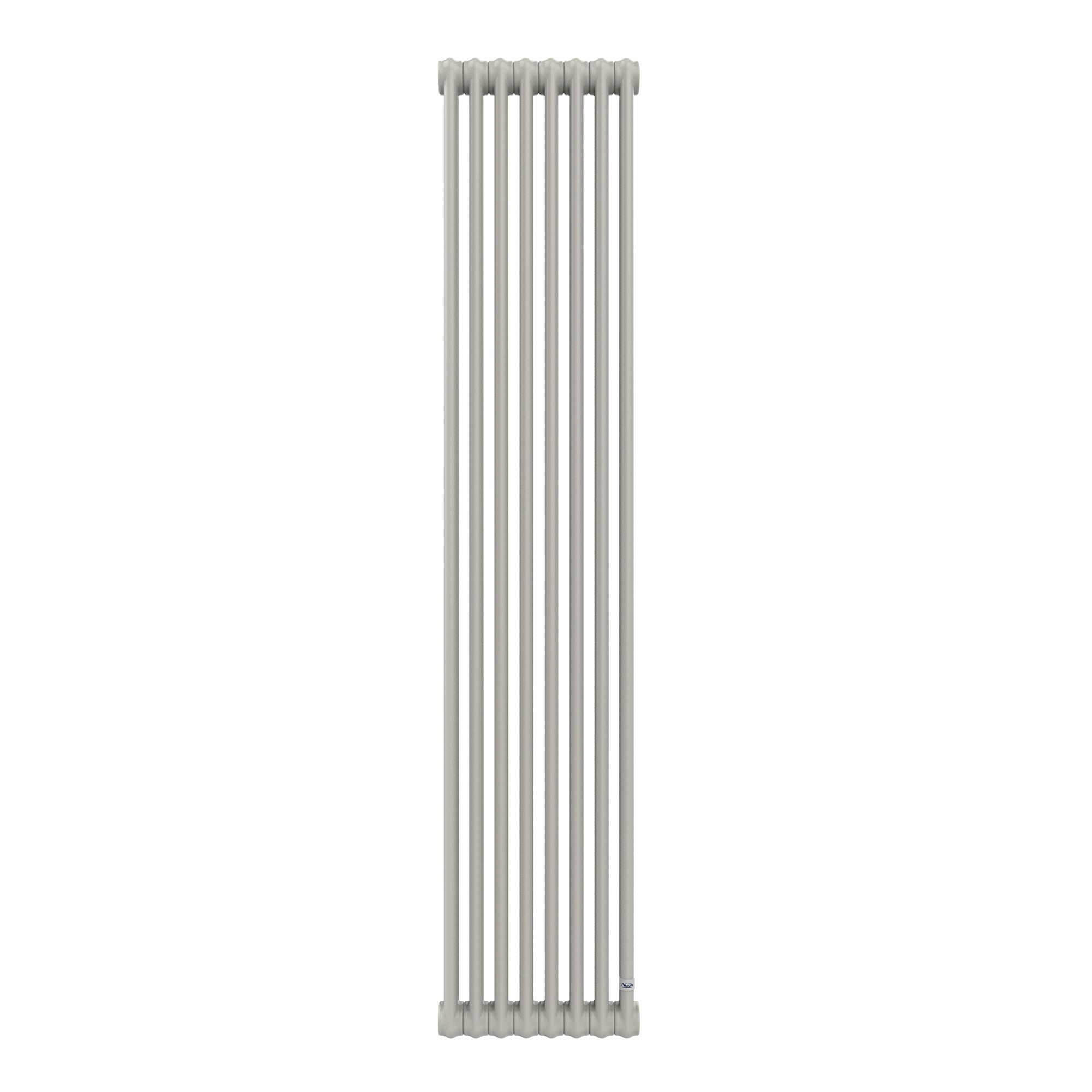 RADIATORE ACCIAIO TUBOLARE DE LONGHI 2 COLONNE 8 ELEMENTI H 1800 ...