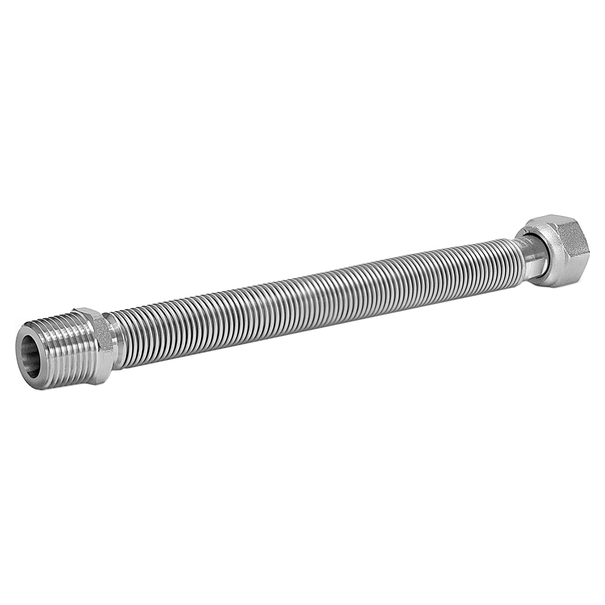 Tubo Flessibile Per Doccia In Acciaio Inox Cromato – Estensibile Da 1.70 A 2m, Antitorsione 360°, Garanzia 2 Anni