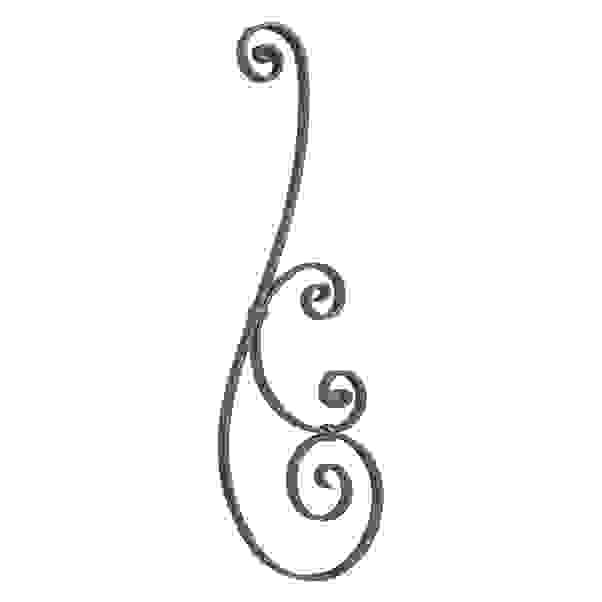 DOPPI RICCI FERRO 20x6 mm 720x235 mm 50 PEZZI