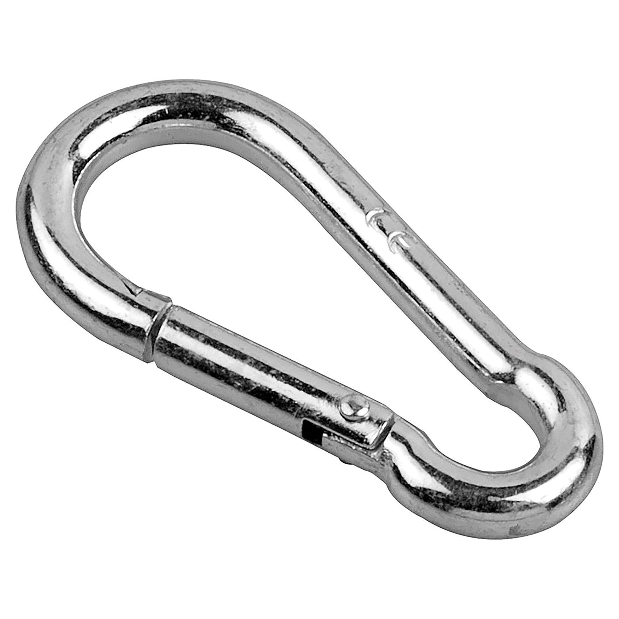 Moschettone In Acciaio Inox A4 Con Occhio Chiuso - 8x80mm, Carico 870kg, Per Nautica E Outdoor - Foto 10