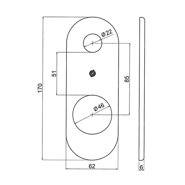 Kit Placca E Pomolo Riva Securemme Per Porta Blindata - Alluminio Anodizzato Argento, Diametro 65mm - Foto 13