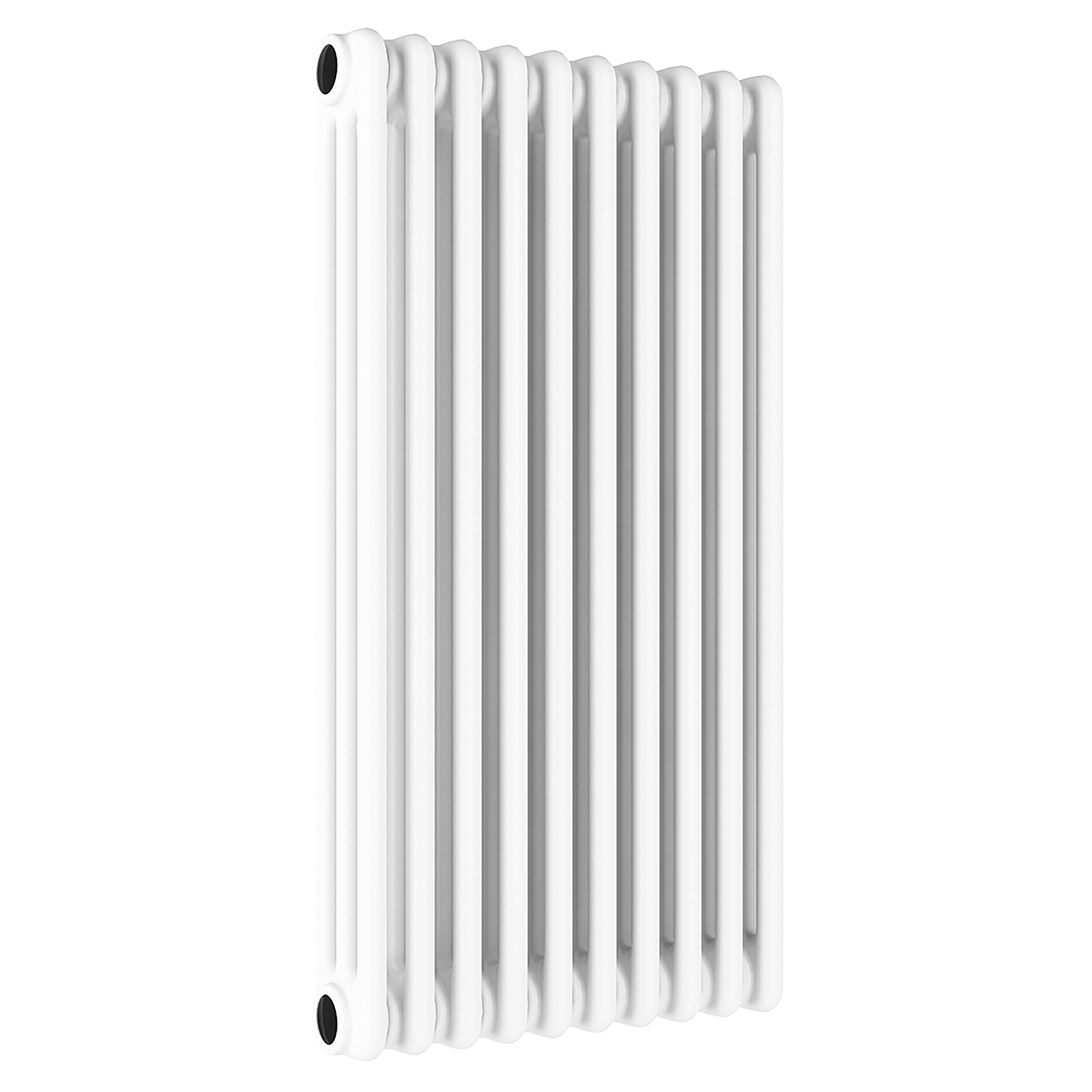 RADIATORE ACCIAIO TUBOLARE DE LONGHI INTERASSE 530 mm 3 COLONNE 10 ...