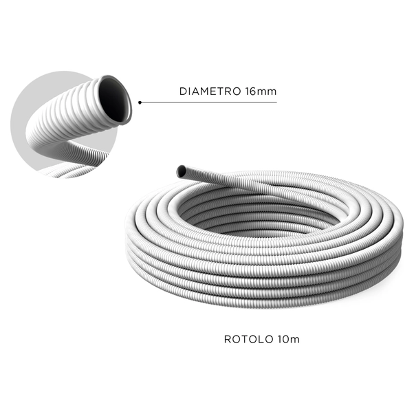 Guaina Espandibile In Rete Intrecciata PET - Larghezza 12 Mm, Lunghezza Guaina Espandibile In Rete Intrecciata PET - Larghezza 12 Mm, Lunghezza