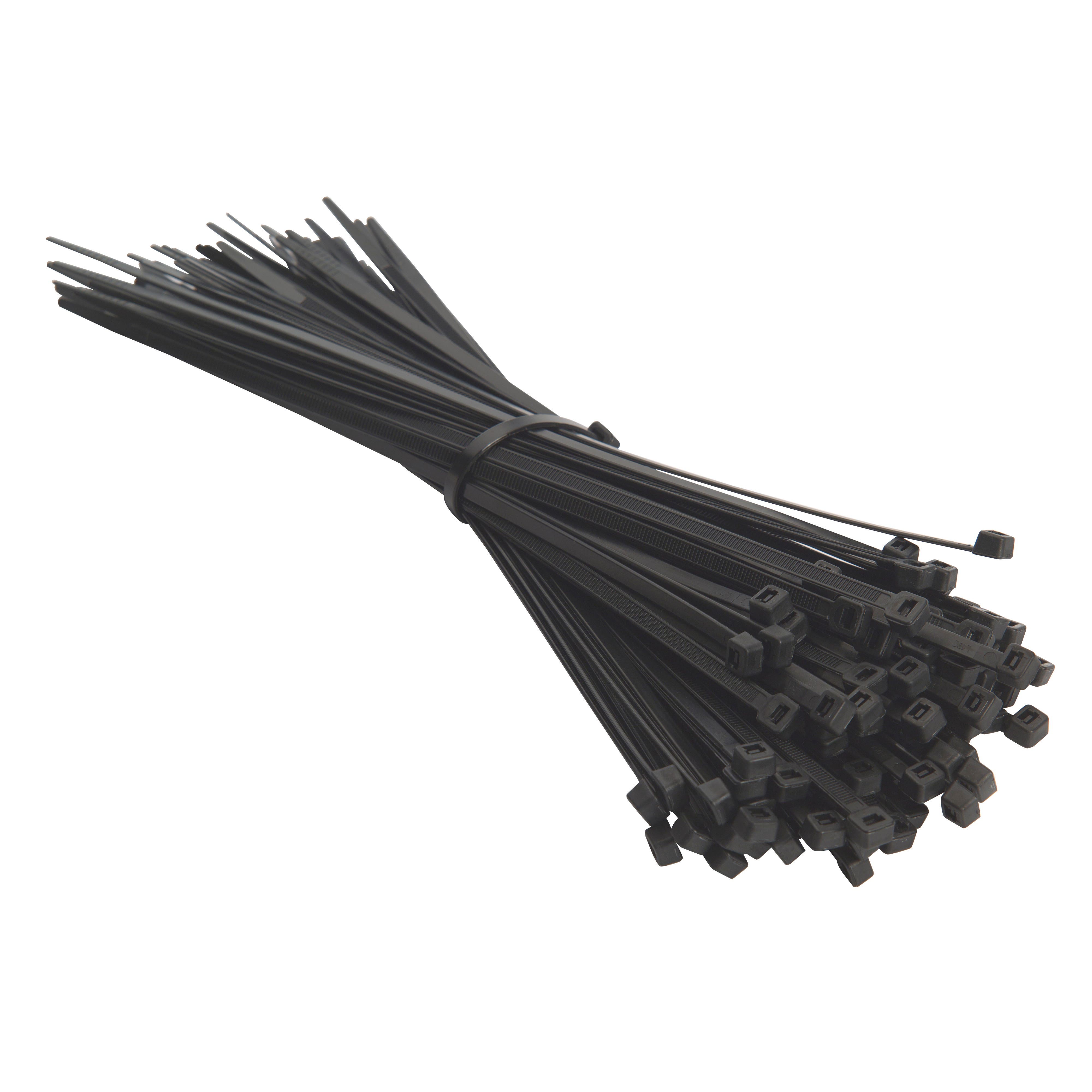 Fascette In Nylon Cablepelado - 100 Pezzi, 200 X 2,5 Mm, Nere, Resistente Ai Raggi UV Per Interno/Esterno