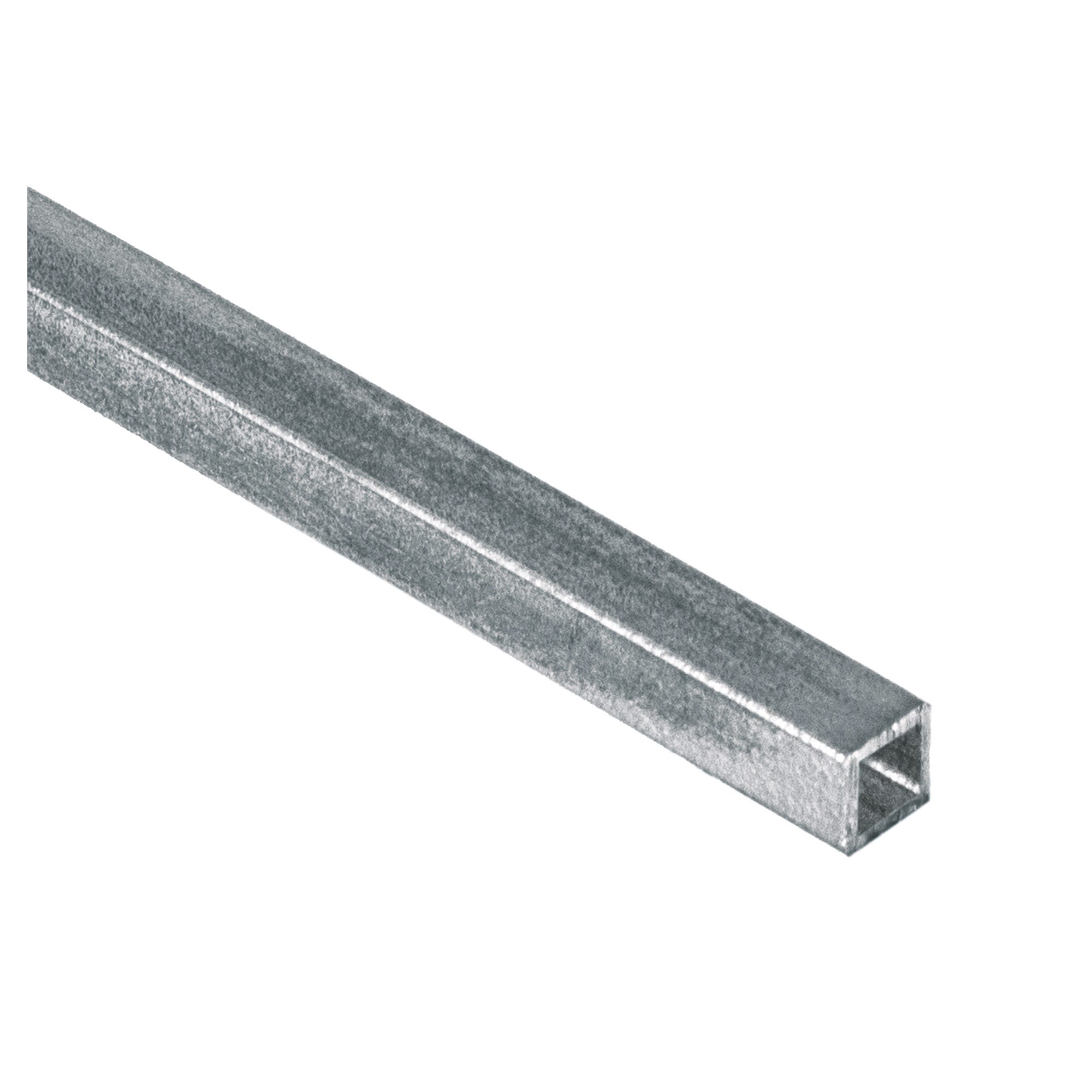 Tubolare Profilo Scatolato Quadrato Ferro 40x40x2mm - Lunghezza 3m, Per Costruzioni E Fai Da Te