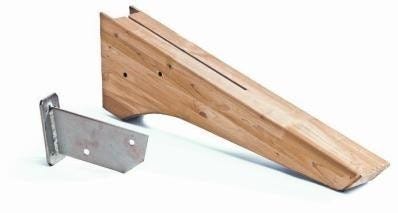 Staffa Antenna Staffa In Acciaio Zincato Per Montaggio Antenna TV A Parete, 18x18 Cm, Con Bulloni A V Staffa Montaggio Parete Antenna - Foto 10