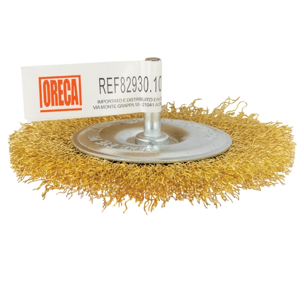 Spazzola Per Trapano In Acciaio Ondulato - Diametro 80 Mm, Per Legno, Metallo, Pietra - Foto 11