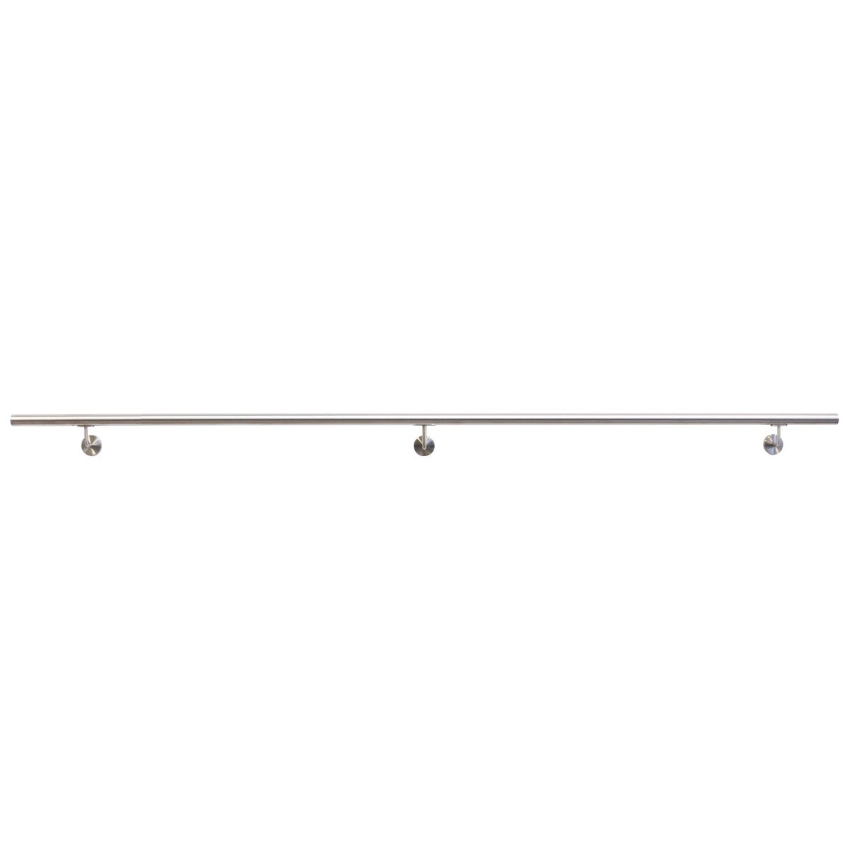 INOXLM Corrimano per scale in acciaio inox 100 cm diam. 42,4 mm