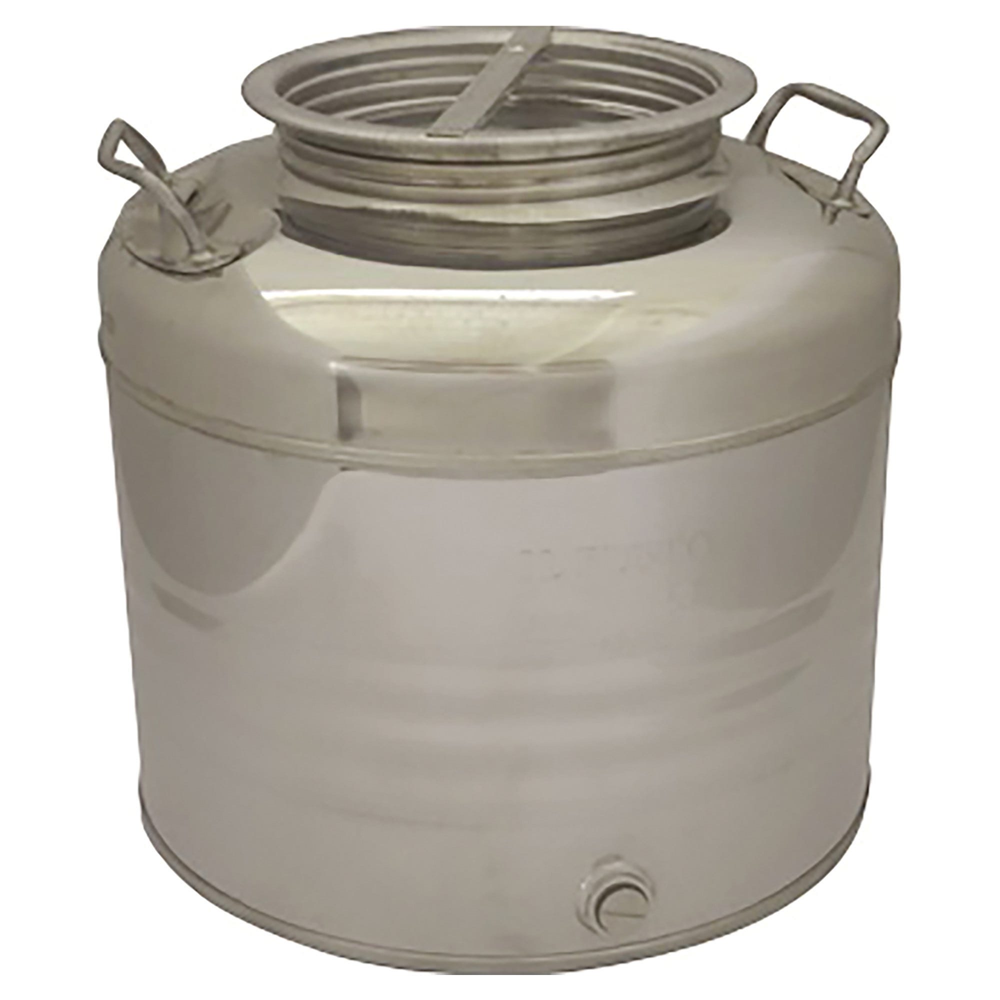 CONTENITORE PER OLI 30 l ACCIAIO INOX Tecnomat
